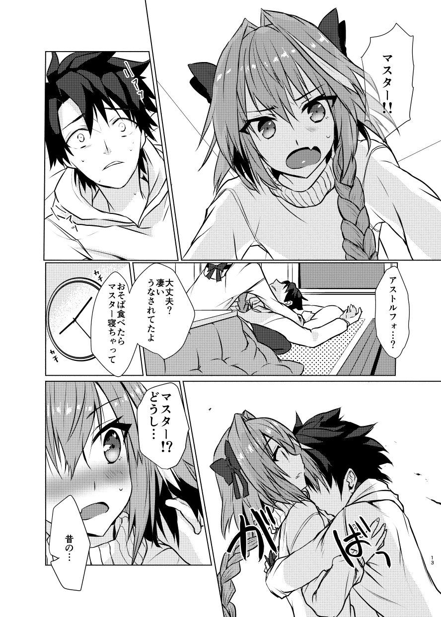 [Nekorobi (Nakajima Kotoko)] Astolfo-kun to Nenmatsu ni Ichaicha Sugosu Hon (Fate/Grand Order) [Digital] page 12 full