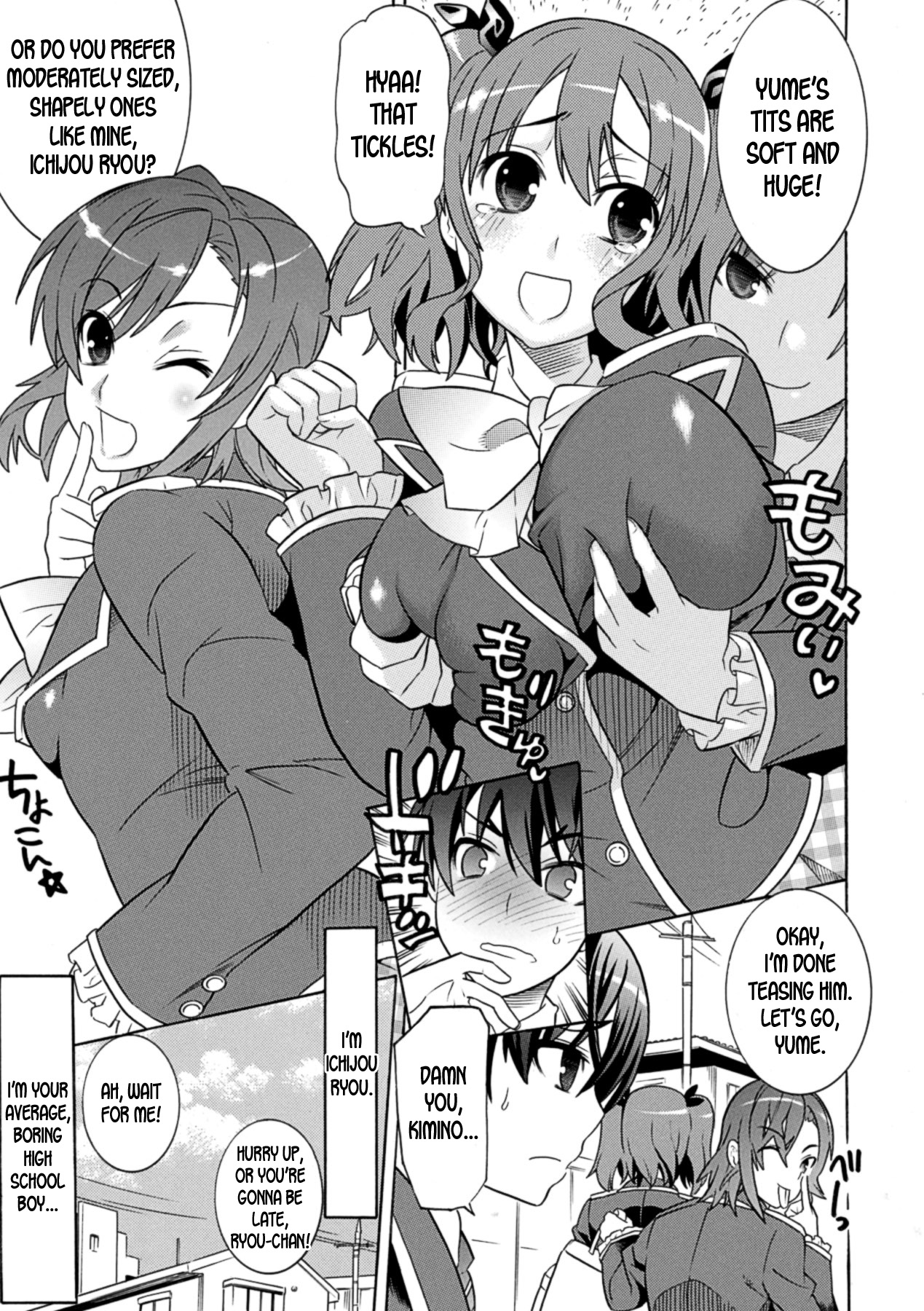 [Tendou Masae, Amaki Touri, Karino Kei] Mezameru to Itoko o Mamoru Bishoujo Kenshi ni Natteita Etsuraku no TS Taimashi ch.1-2 [English] [desudesu] [Digital] page 7 full