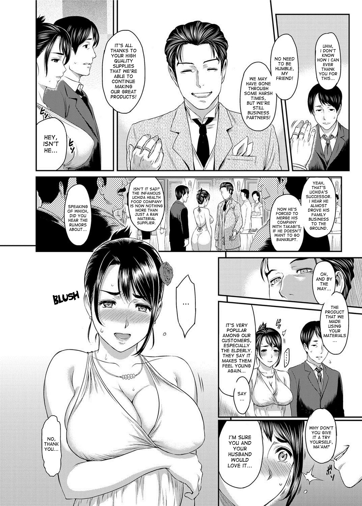 [Yoshiura Kazuya] Inin Keiyaku | Lewd Pregnancy Contract (Canopri Comic 2012-08) [English] {desudesu} [Digital] page 2 full