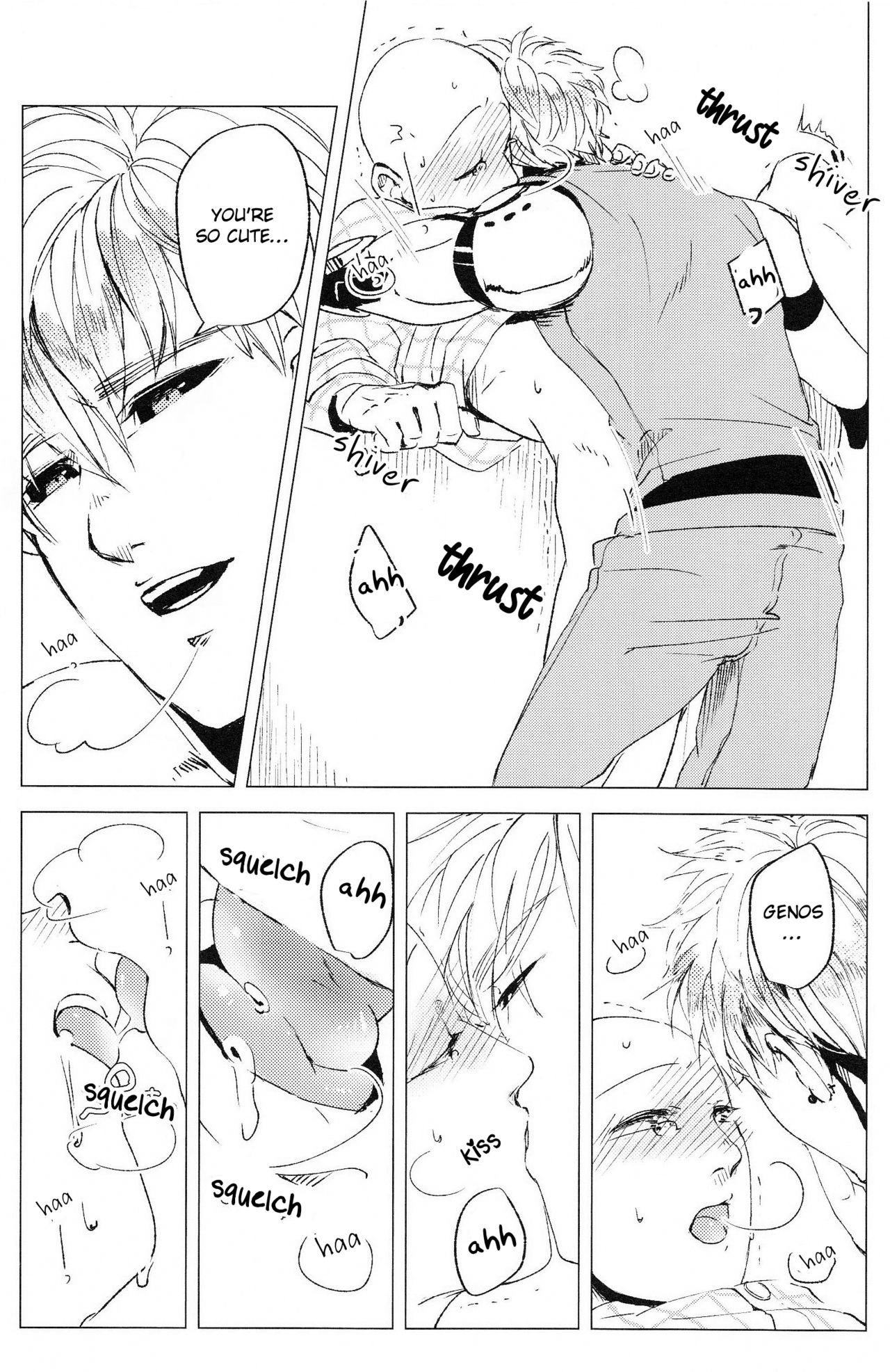 (ONE→HUNDRED 12) [Hishigata no Konchu (polon)] Delicious Yagi milk (One Punch Man) [English] [Otokonoko Scans] page 40 full