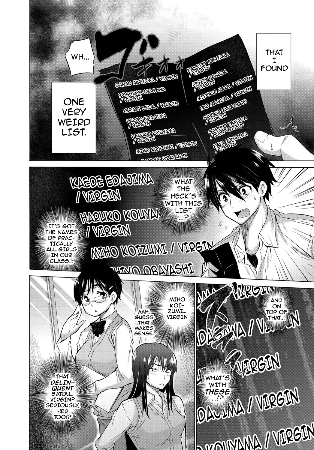 [Miyano Kintarou] Hishojo List | Non-Virgin List 1-5 [English] {darknight} [Digital] page 4 full