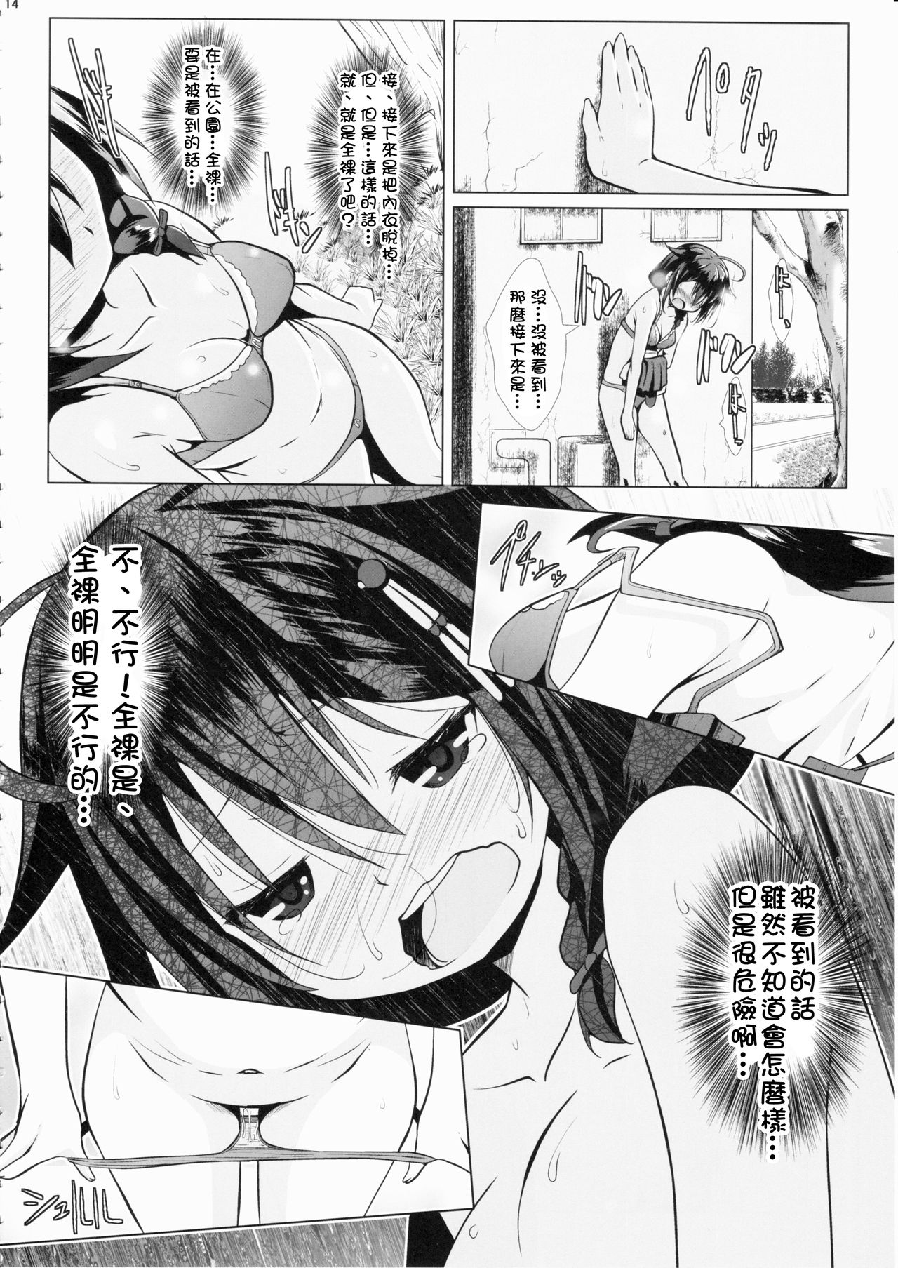 (C90) [GaRyuuYa (NAZ)] Yagai no Amaoto (Kantai Collection -KanColle-) [Chinese] [柳葉個人漢化] page 15 full