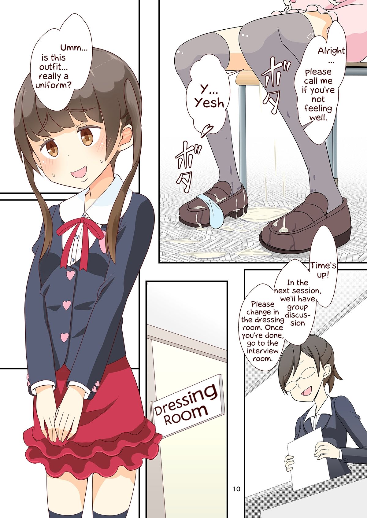 [Manaita] Sensei! Mogi Shiken de Jojisou Shitemite! | Sensei! Try dressing up like a little girl in a Mock Exam! [English] [Godofloli] [Digital] page 12 full