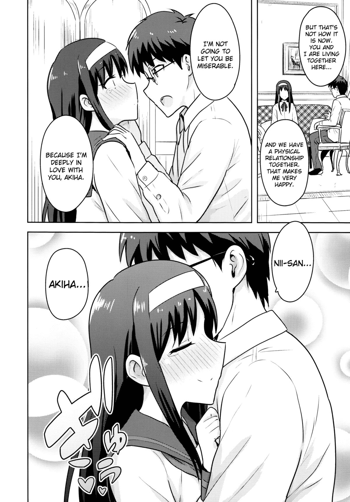 [PLANT (Tsurui)] Aru Hi no Futari Akiha Hen (Tsukihime) [English] [Flatopia] page 37 full