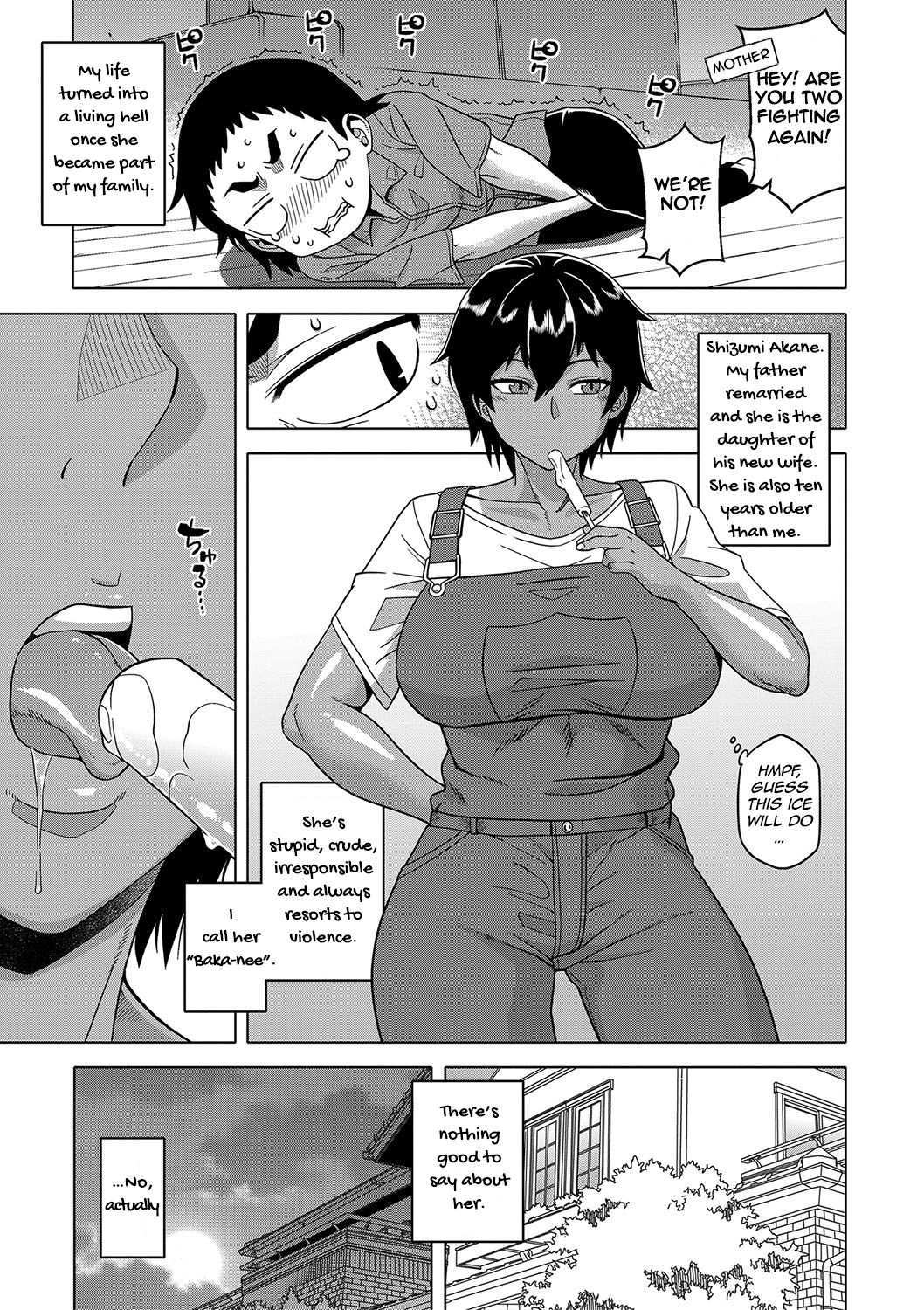 [Takatsu] Chotto Bijin de Mune ga Dekakute Eroi dake no Baka-nee (COMIC MILF 2020-06 Vol. 54) [English] [Kuma-pun] [Digital] page 3 full