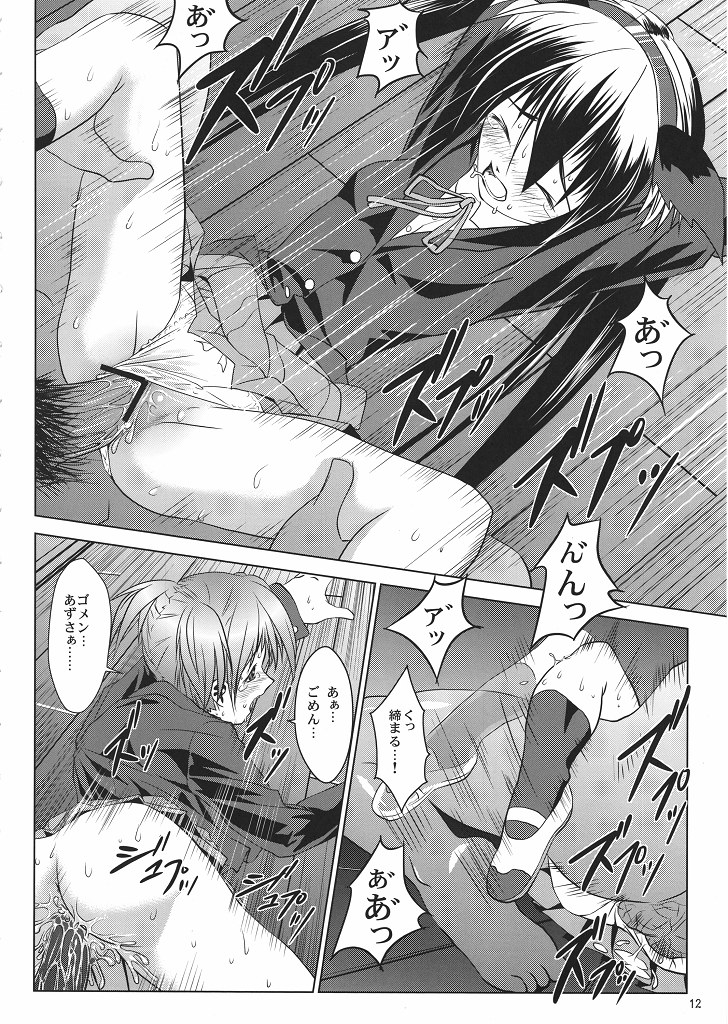 (SC48) [W@nd (Ten Ga)] Azunyan Buchou Shuunin (K-ON!) page 11 full