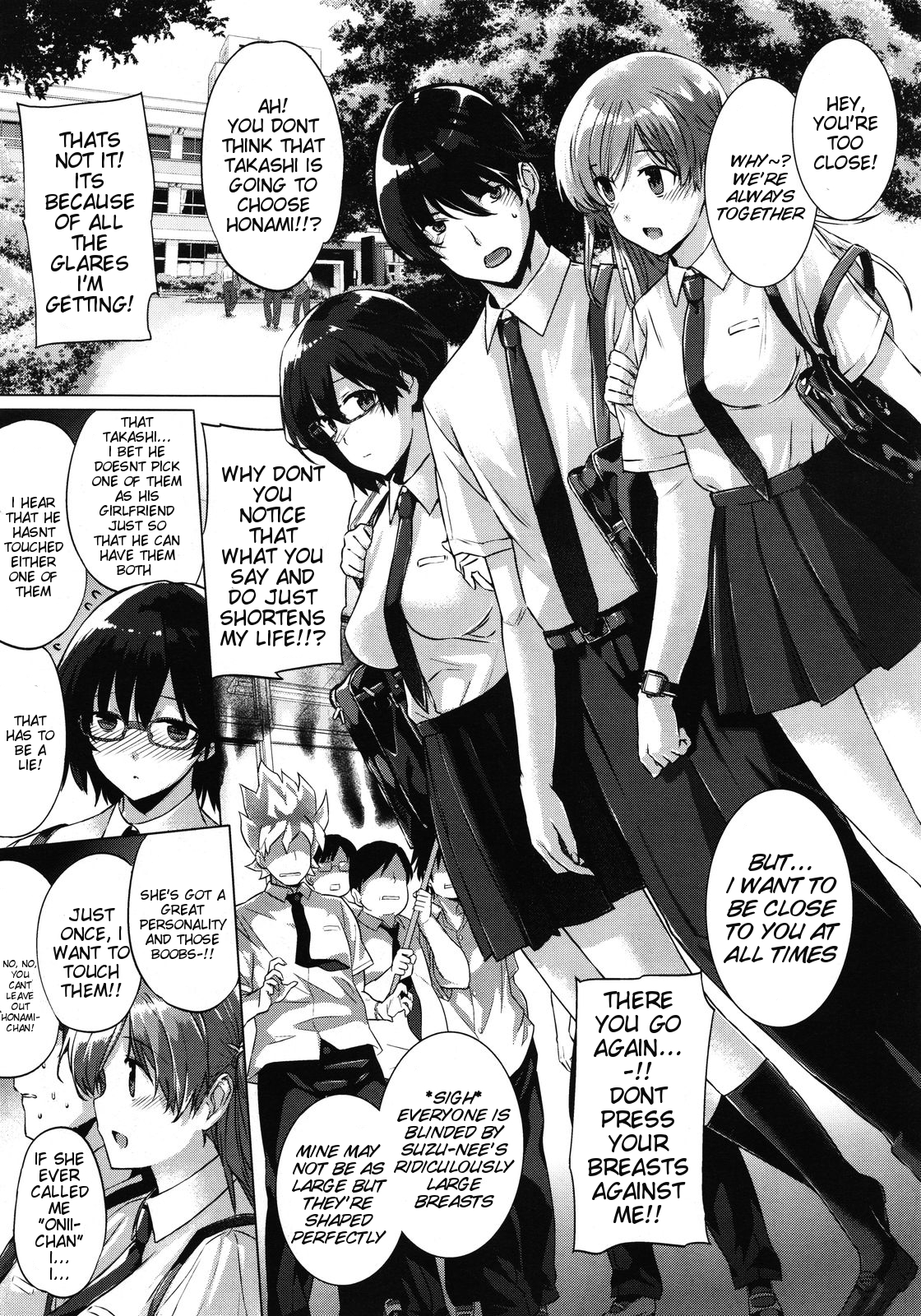 [Katsurai Yoshiaki] Kanojo wa Kazoku de Koibito de Ch. 1-3 | She's My Family And My Lover Ch. 1-3 [English] {doujin-moe.us} page 10 full
