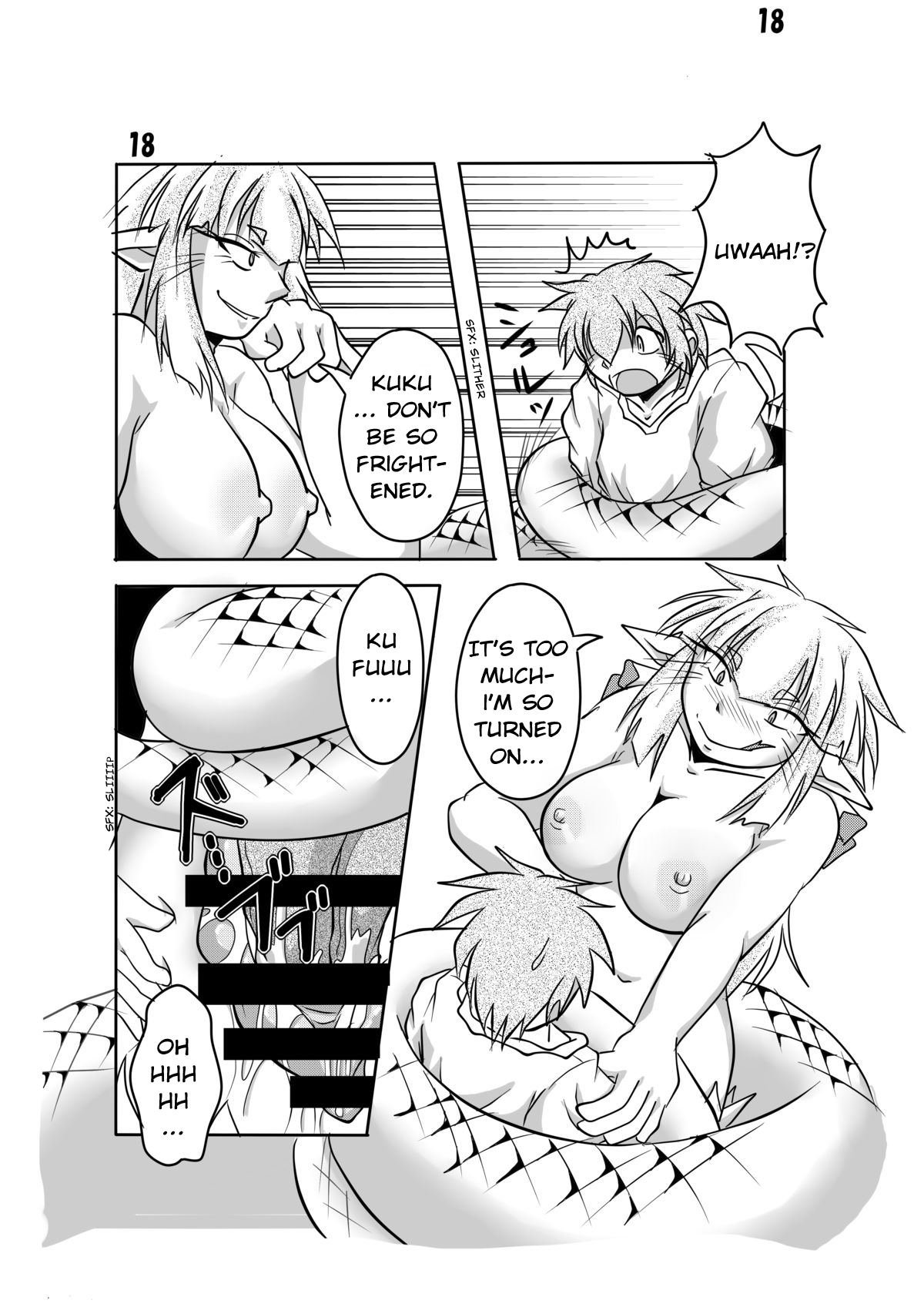 [Marunomare (Bankokudou)] Hebigamisama to Ore [English] [Kalas] [Digital] page 15 full