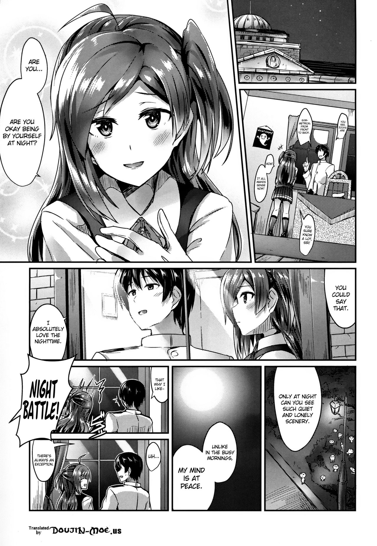 (Houraigekisen! Yo-i! 25Senme!) [L5EX (Kamelie)] Hagikaze to yoru no omoide (Kantai Collection -KanColle-) [English] {doujins.com} page 2 full