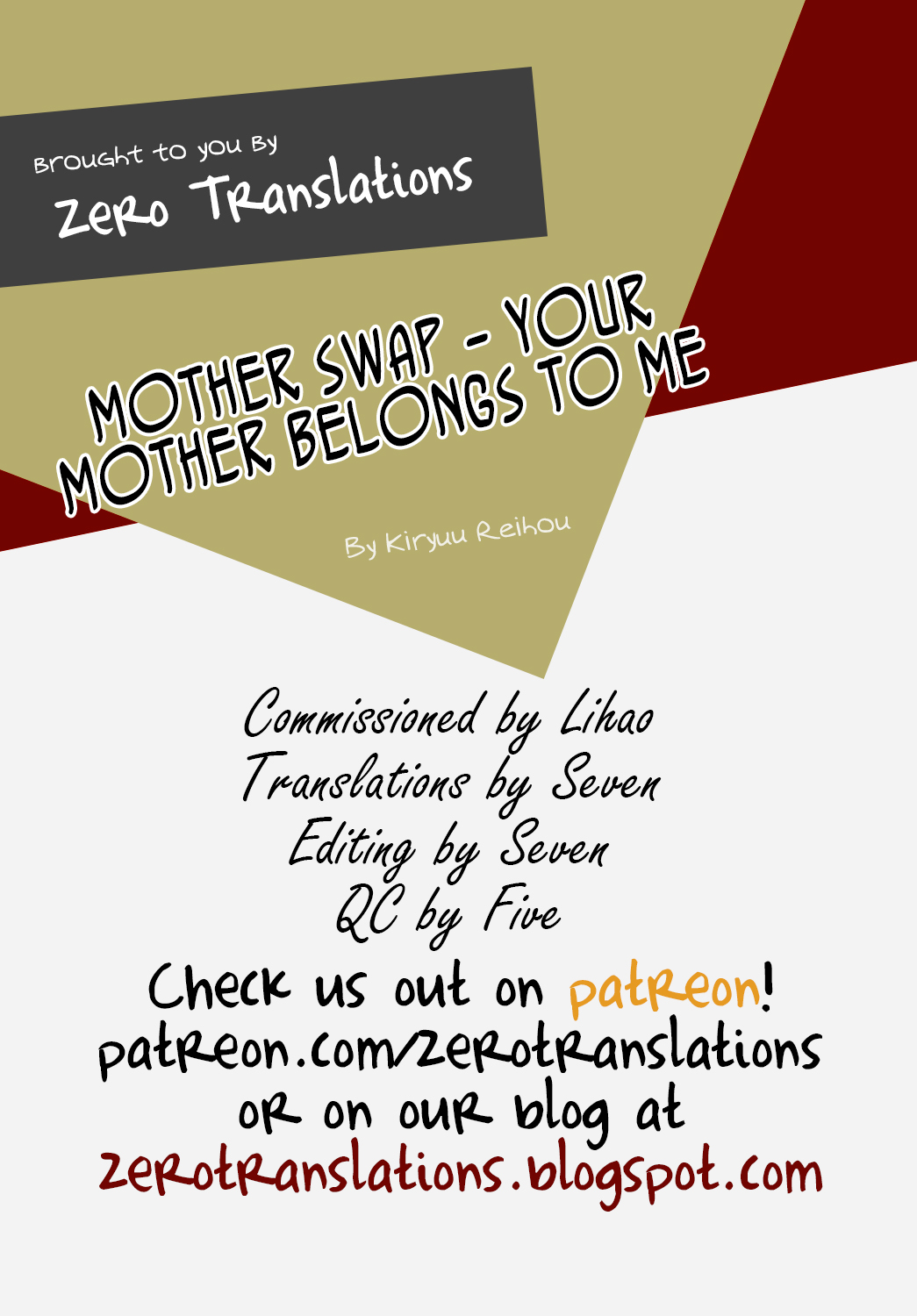 [Kiryuu Reihou] Hahaoya Swap - Omae no Kaa-chan Ore no Mono 4 | Mother Swap - Your Mother Belongs to Me 4 [English] [Zero Translations] page 81 full