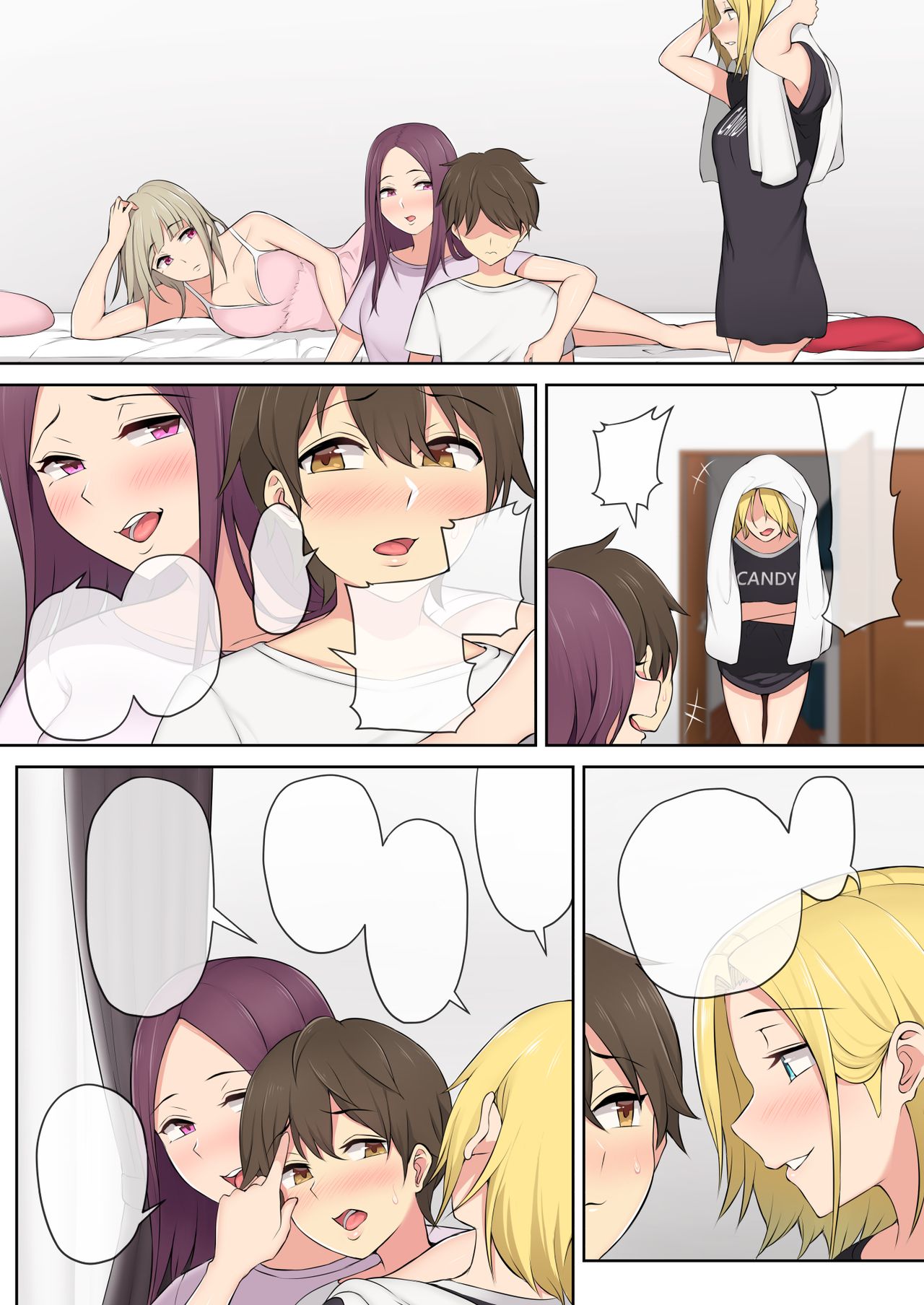 [Nori5rou] Imaizumin-chi wa Douyara Gal no Tamariba ni Natteru Rashii [Textless] page 52 full