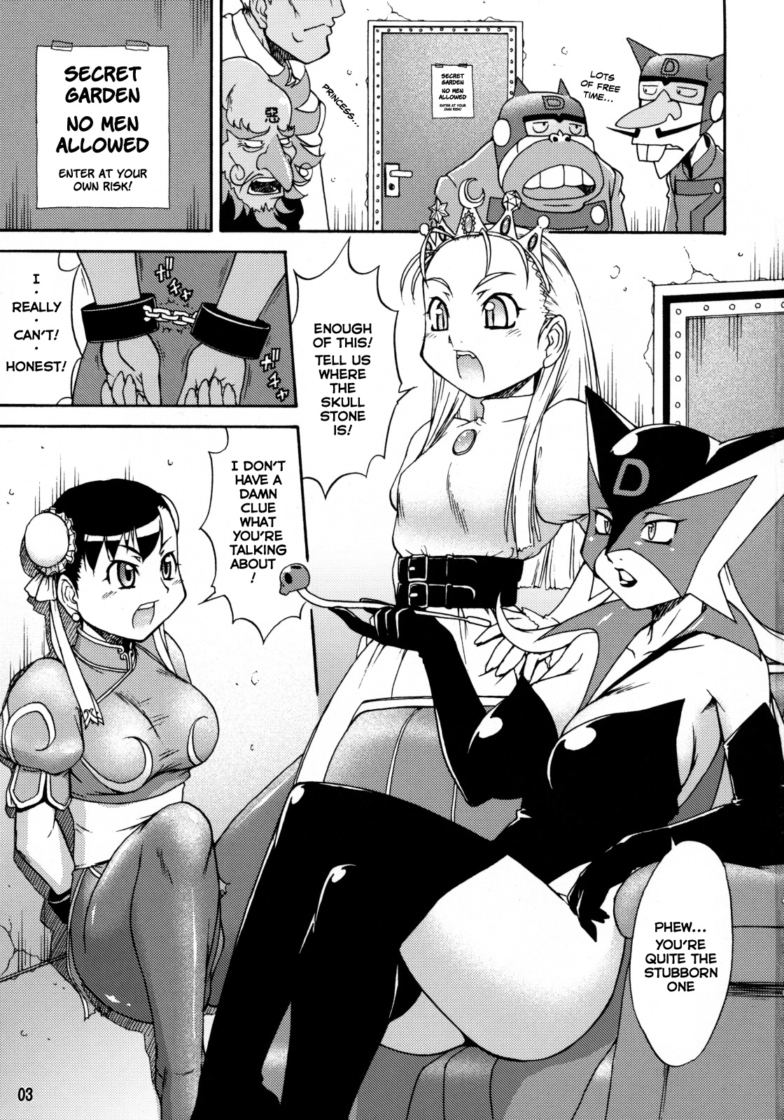 (C76) [Kouei Dou (Katou Jun)] Mikawa Ondo 6 (Tatsunoko vs. Capcom) [English] {risette-translations} page 2 full