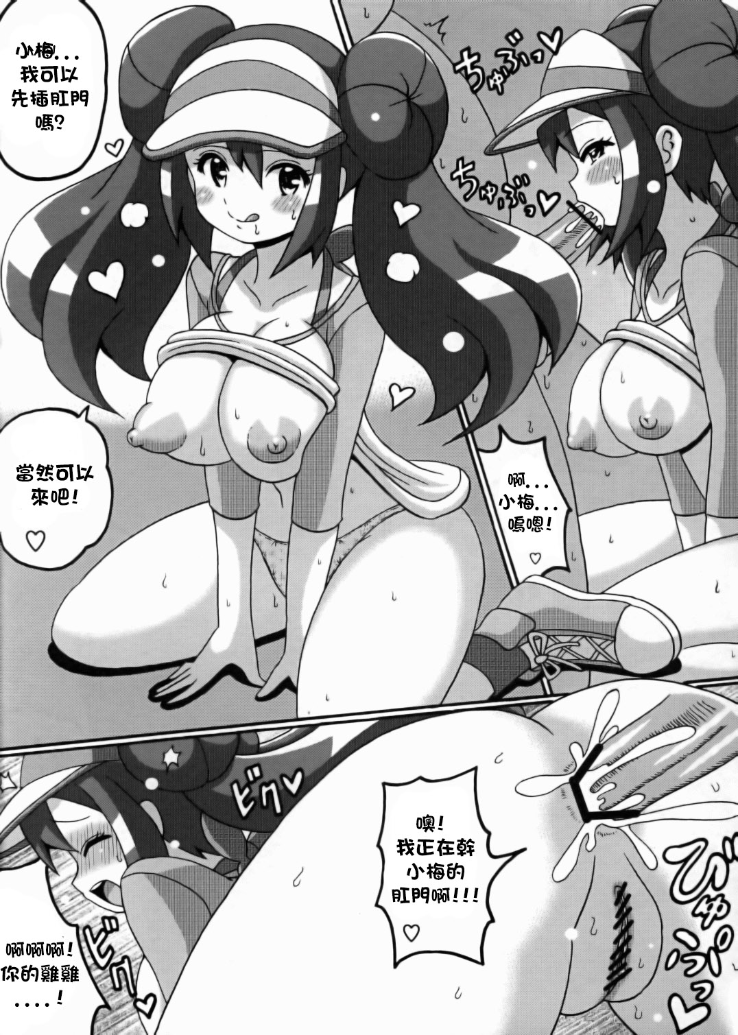 (C82) [Haguruman (Koutarosu)] Kasumi to Mei no Hon (Pokemon) [Chinese] page 12 full