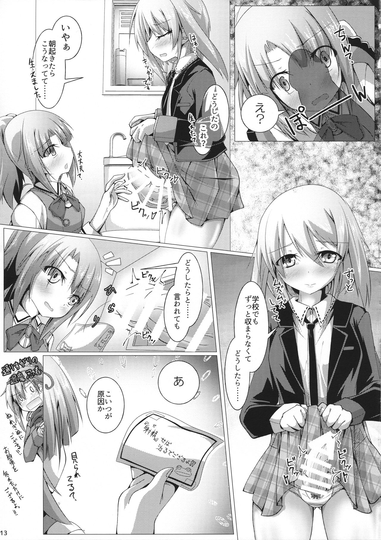 (C96) [D☆G (Various)] ALICE GEAR ANTHOLOGY Futanari Chuuiki Goudou Chousa Ninmu (Alice Gear Aegis) page 15 full