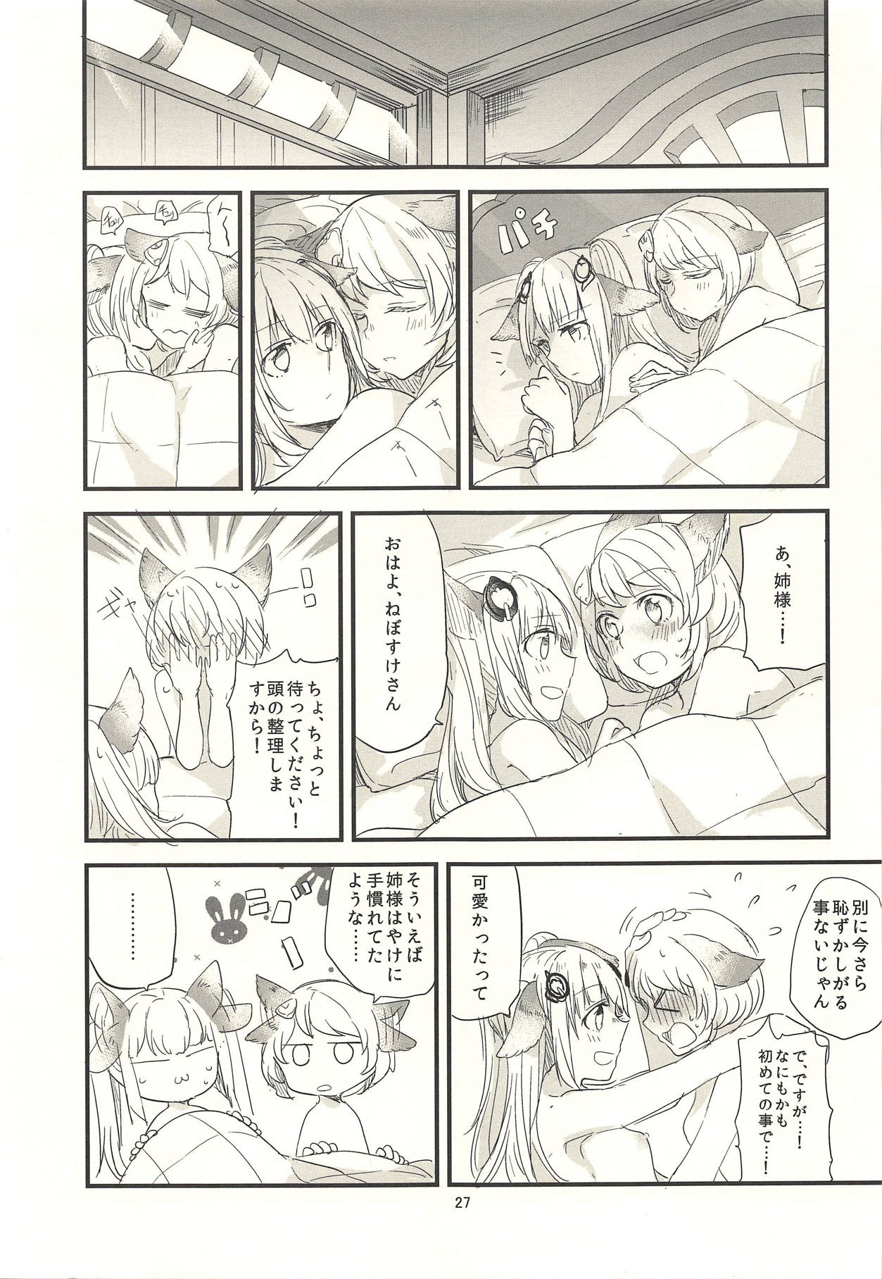 (Graket 3) [Hatakewotagayasudake (Mikanuji)] Ano Hi to, Korekara no Ohanashi (Granblue Fantasy) page 28 full