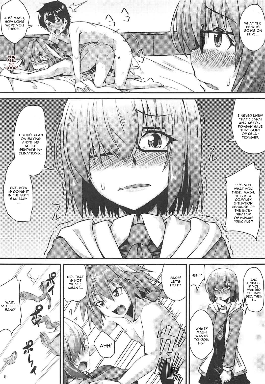 (COMIC1☆11) [ENNUI (Nokoppa)] Docchi mo Ikemashu (Fate/Grand Order) [English] page 6 full