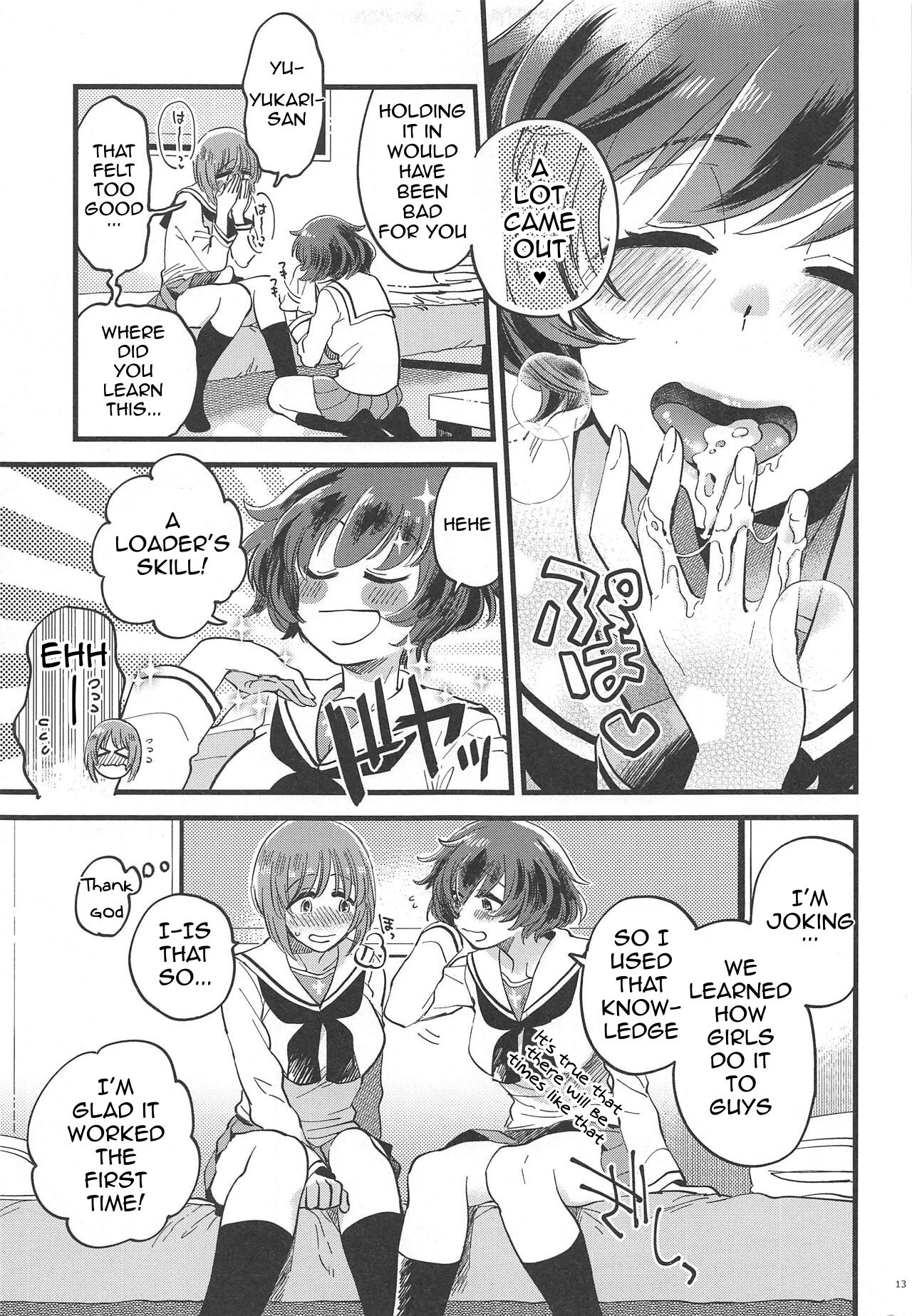 (C95) [Sonotaozey (Yukataro)] Nishizumi-dono ni Haete Shimatte mo Aishite Orimasu! | I will still love Nishizumi-dono Even If She Grew One! (Girls und Panzer) [English] page 13 full