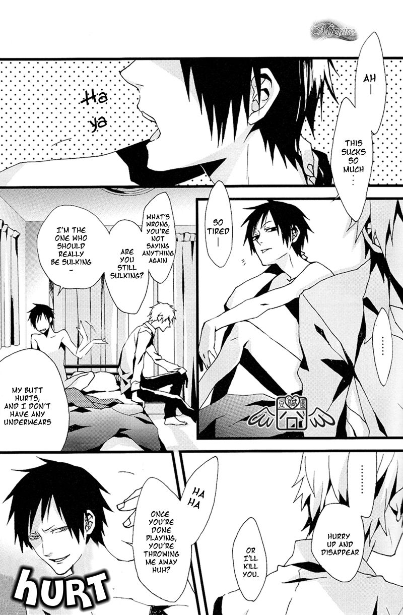 (SUPER19) [inumog (Fujino, Marumo)] PLAY TUNES (Durarara!!) [English] [Mizuiro] page 24 full