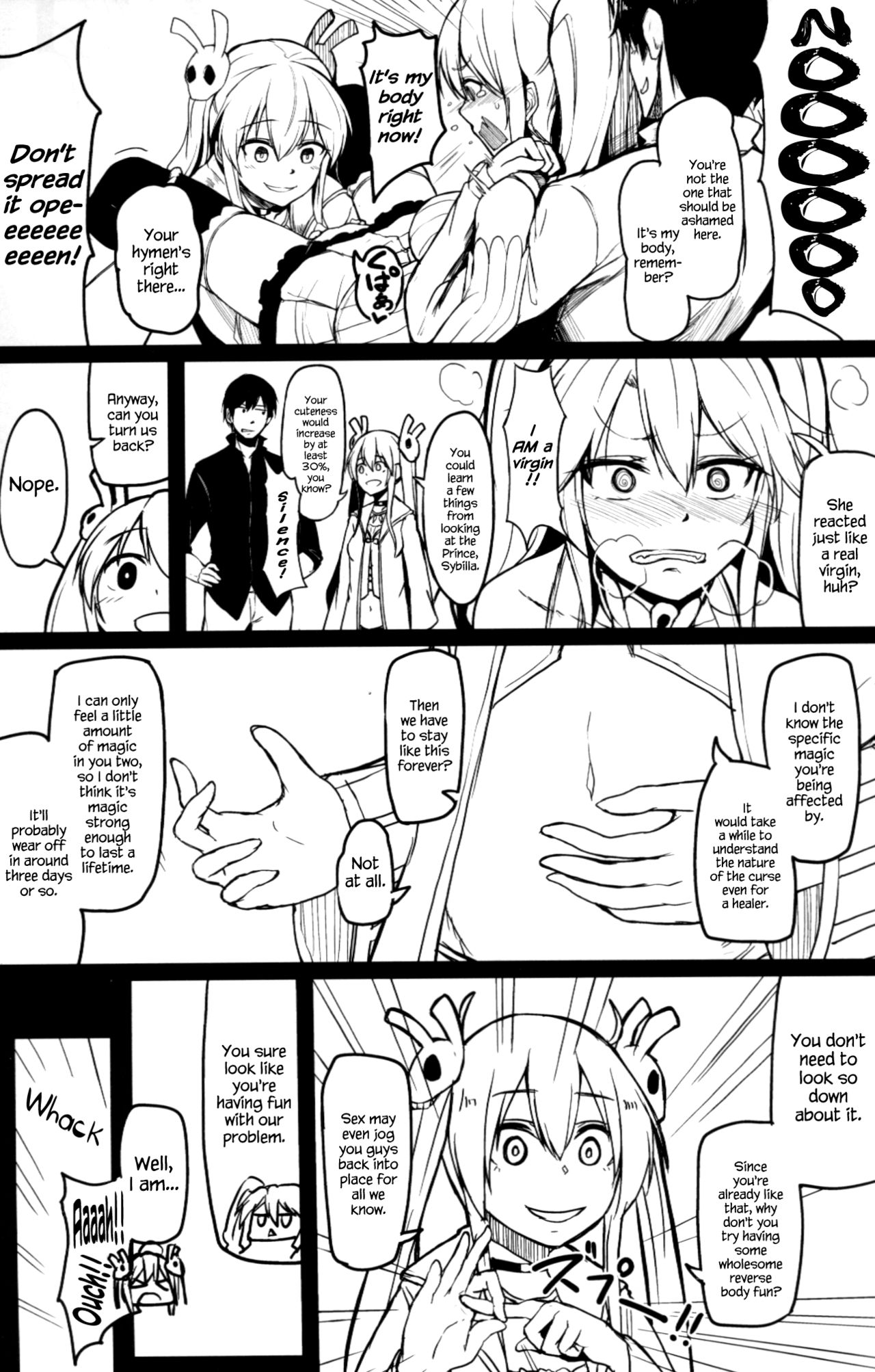 (C91) [ZIGZAG (Hirno)] Change Prince & Princess (Sennen Sensou Aigis) [English] {Hennojin} page 6 full