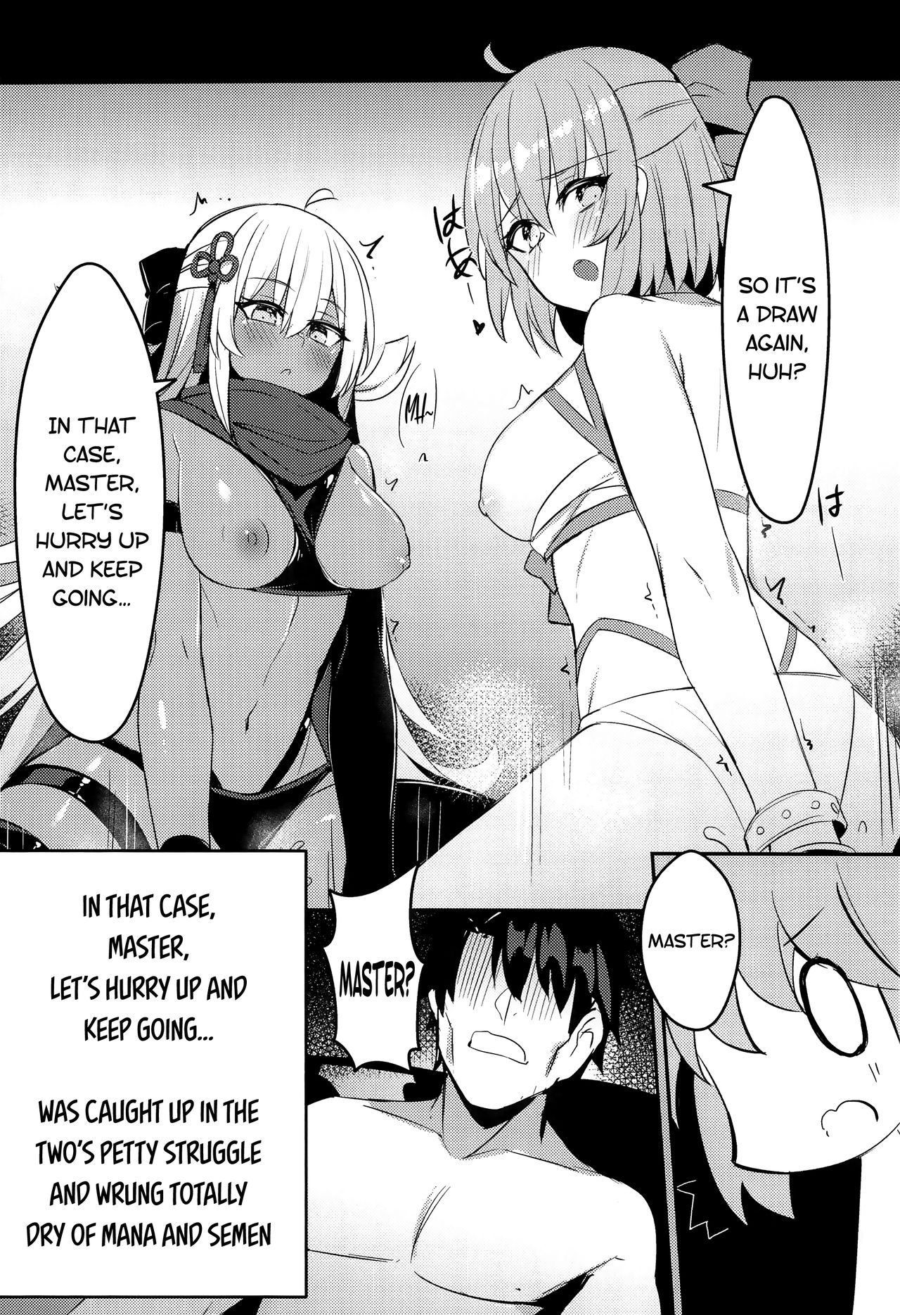 (C97) [MaluBall] Mizugi Kengou Shoubu!! | Swimsuit Swordmaster Showdown!! (Fate/Grand Order) [English] [EHCOVE] page 19 full