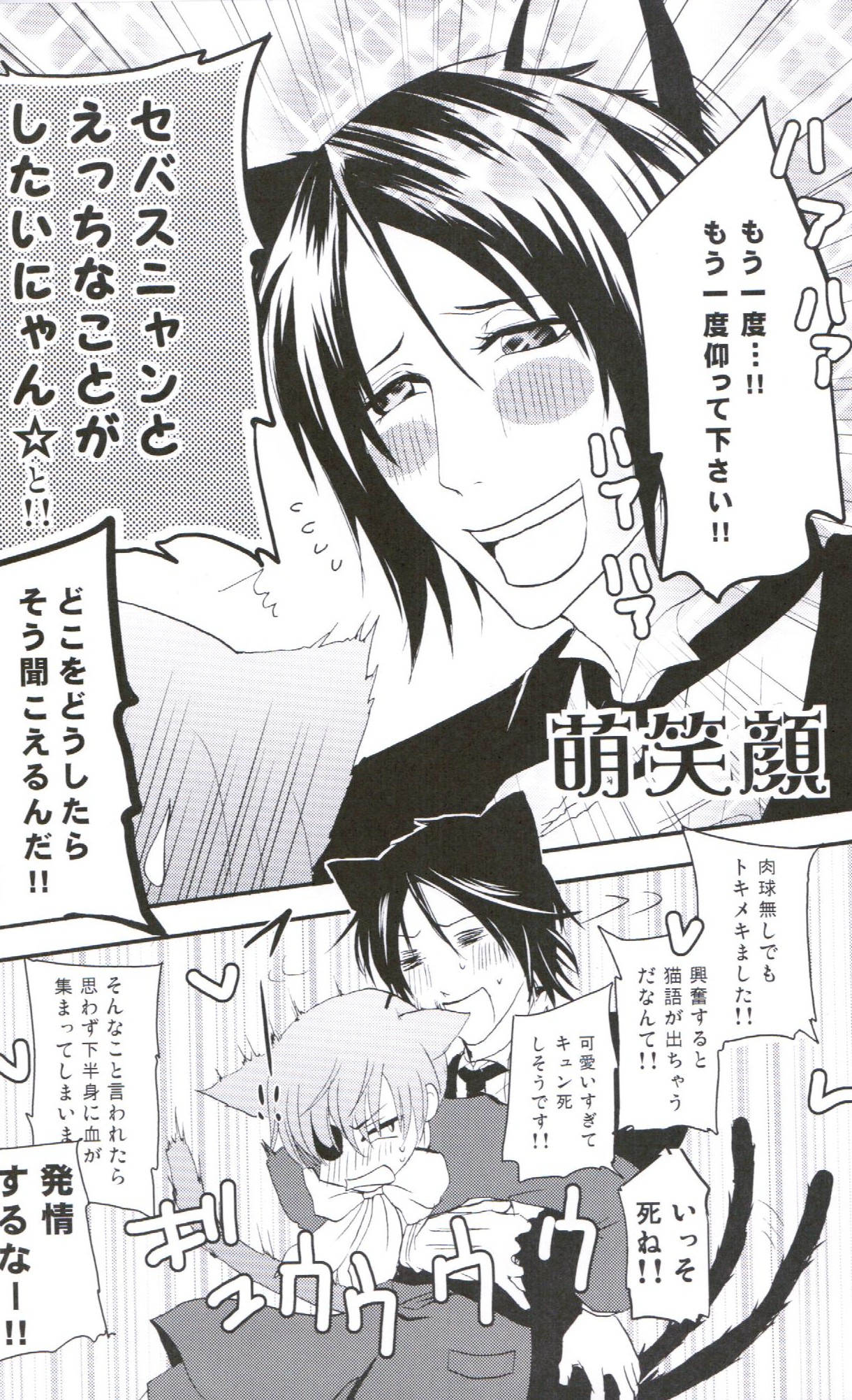 [13steps (Hayakawa Kiwomi)] Akumade Nyanko Desukara (Black Butler) page 11 full