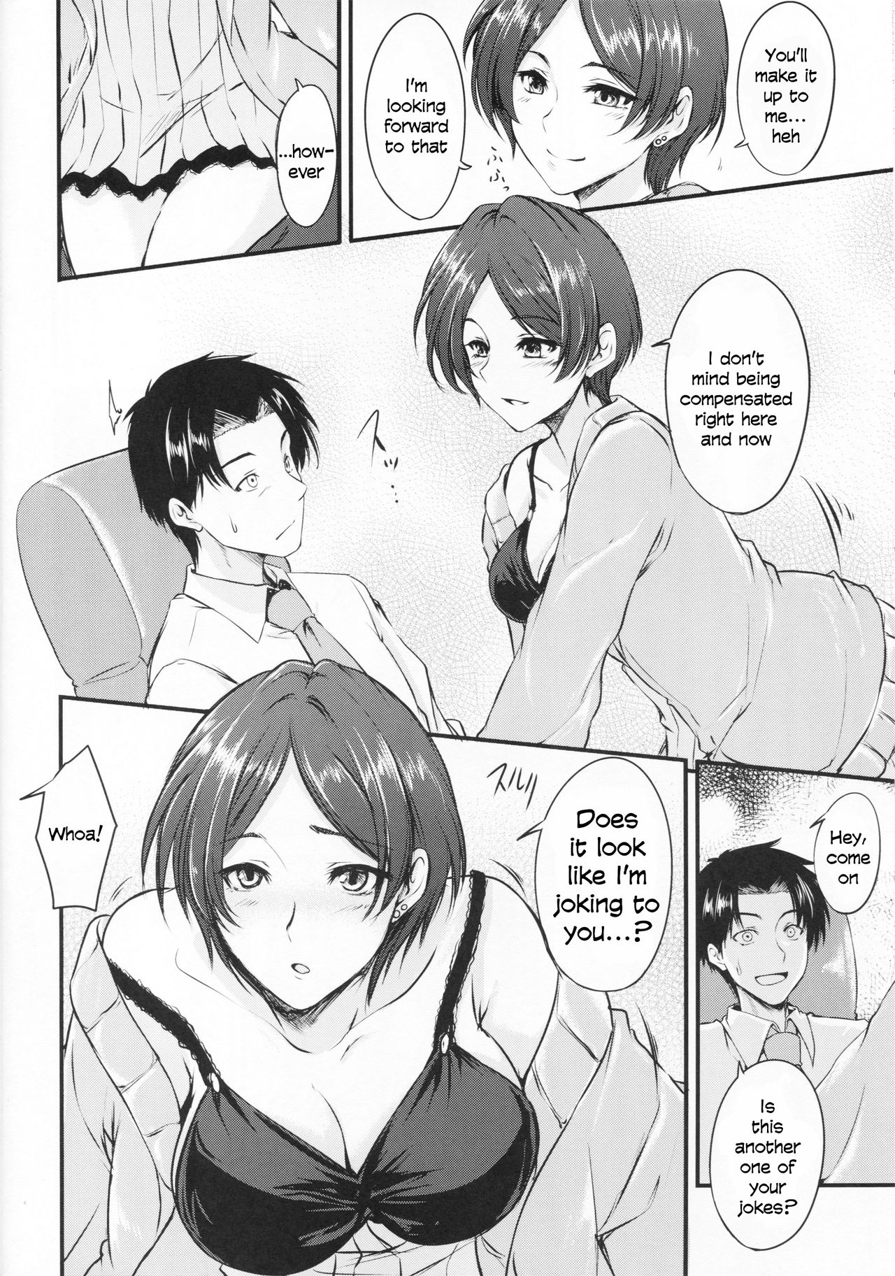 (C90) [Hagane no Naru Ki (Hagane Soushi)] Konya wa Kiss no Sono Saki made (THE IDOLM@STER CINDERELLA GIRLS) [English] page 7 full