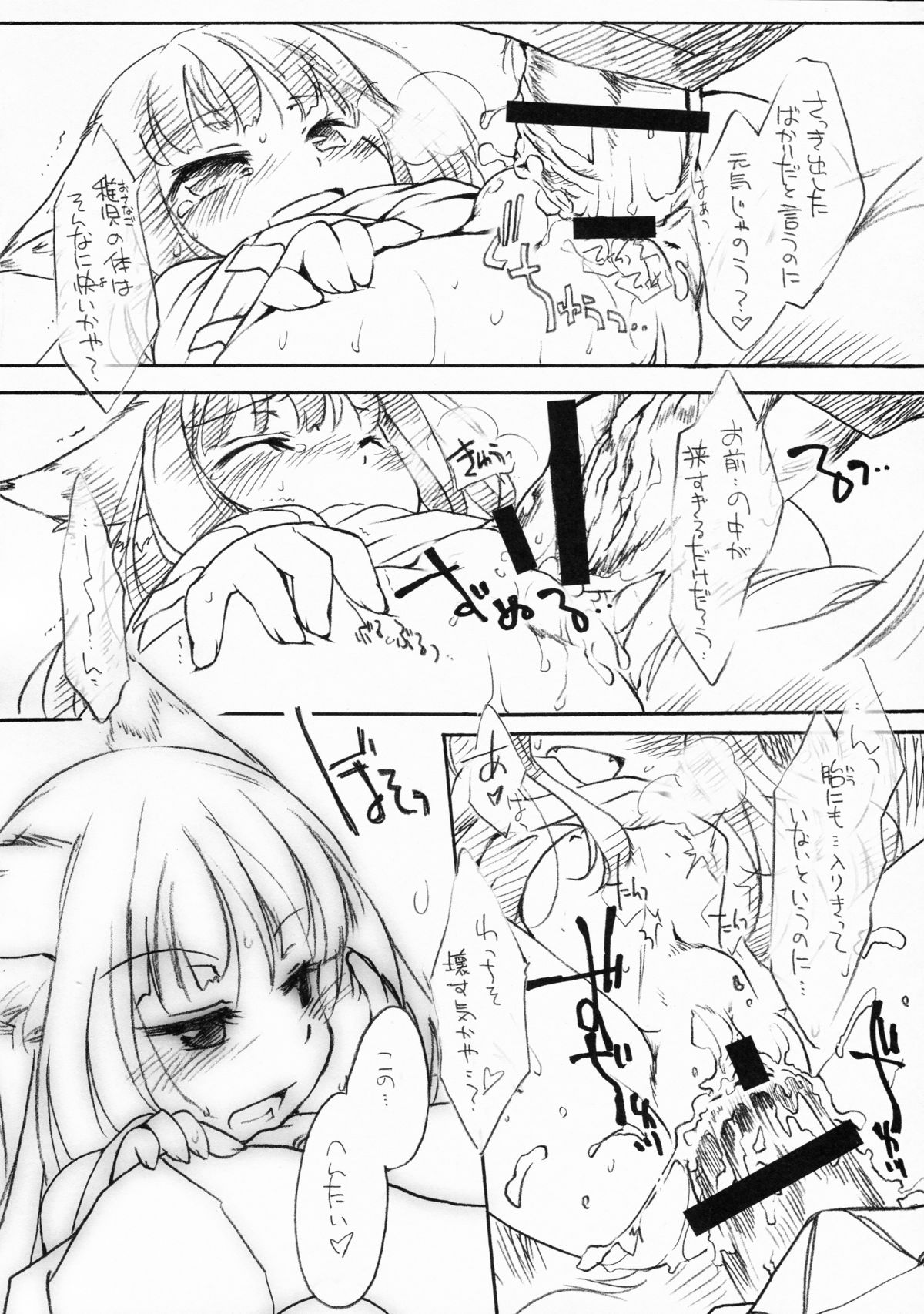 (Puniket 17) [Hinaprin (Ikuta Takanon)] Ookami no Younenki (Spice and Wolf) page 12 full