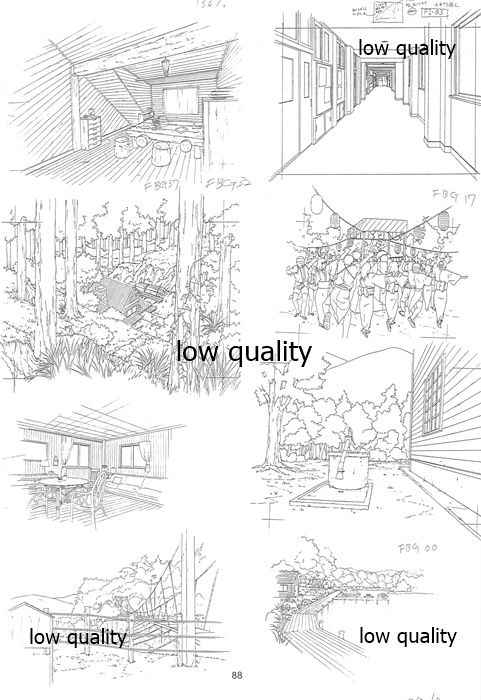 (C60) [大人の童話 (竹井正樹)] Flutter of birds 線画集 page 87 full