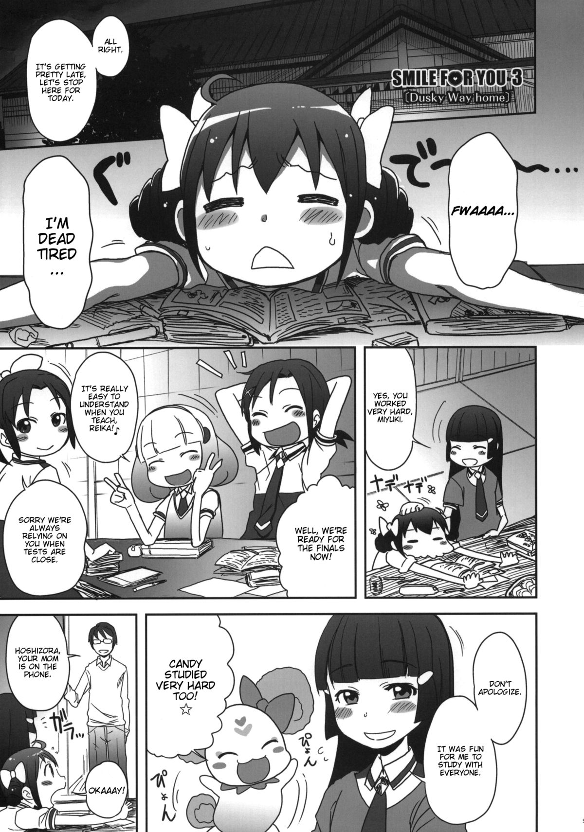 (C82) [Arekusa Thunder (Arekusa Mahone)] SMILE FOR YOU 3 (Smile Precure!) [English] [KirbyDances] page 4 full