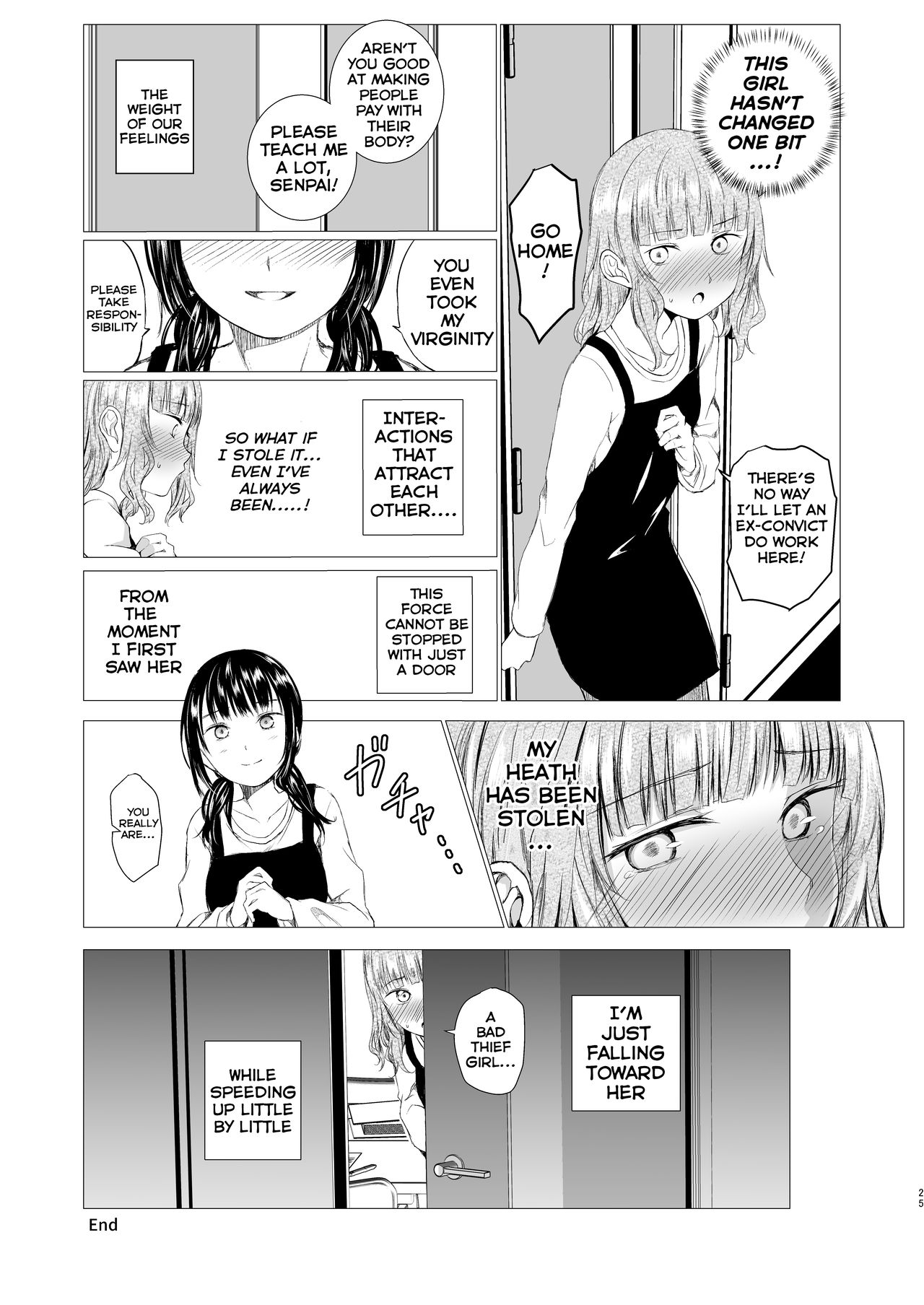 [Harumachi Tsurara (Shichoson)] Banyuu Inryoku no Housoku [English] [/yuri/ scanlations] [Digital] page 25 full