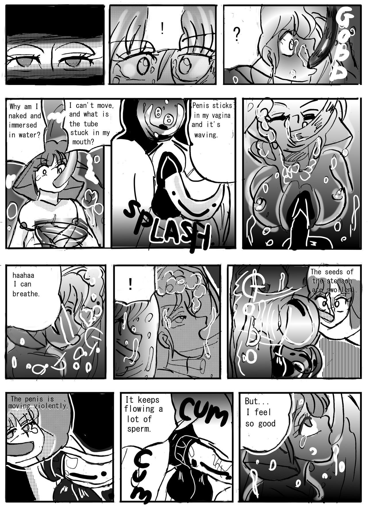 [Mashiba Kenta (Stuka)] Flower vore Human and plant heterosexual ra*e and seed bed page 13 full