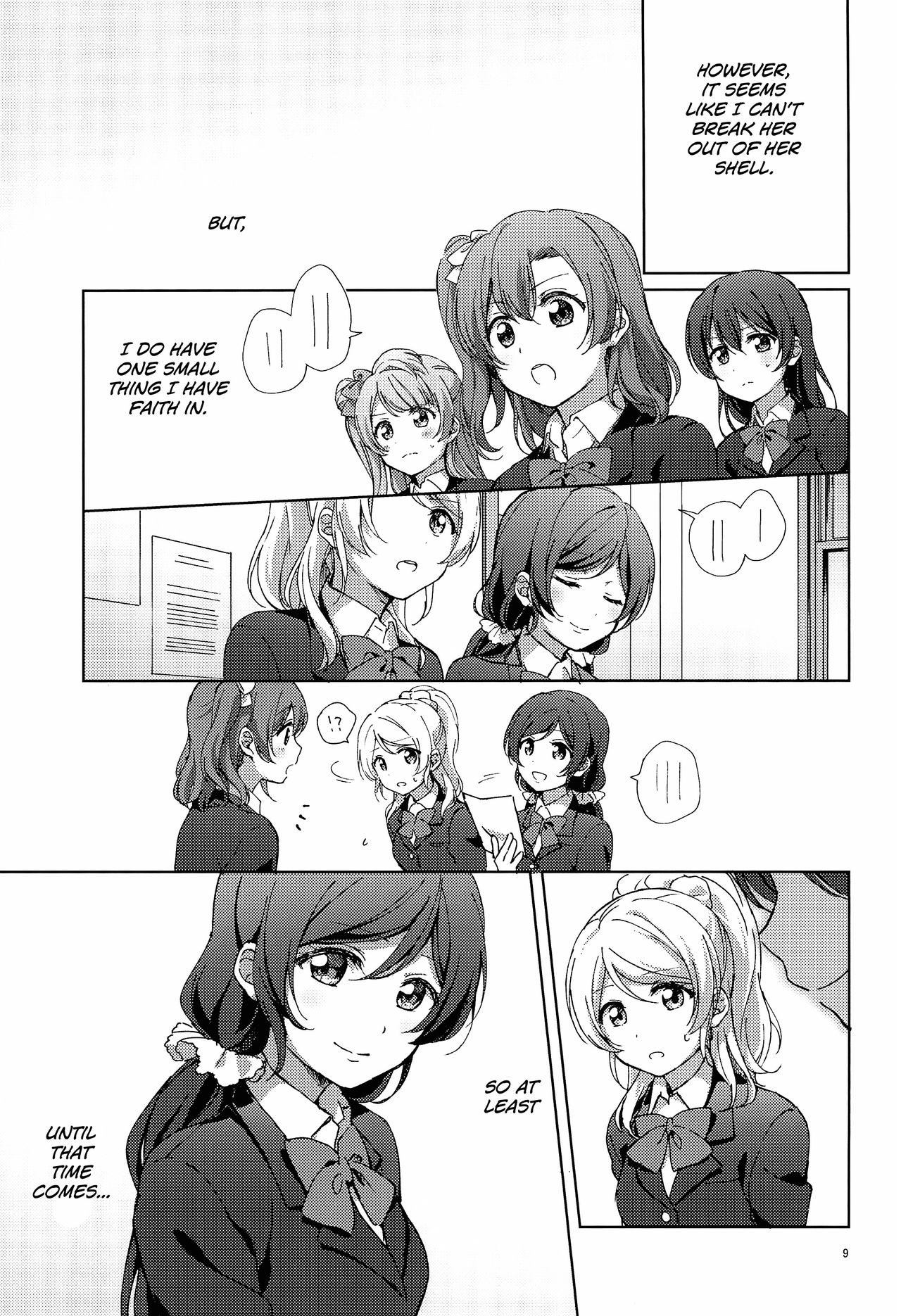 (C96) [nendotabeta (surufuji)] Ii ko Ii ko | Good Girl (Love Live!) [English] [/u/ scanlations] page 9 full