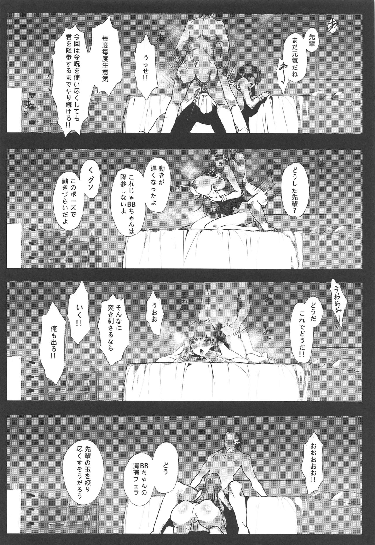 (C97) [Tsukimiya (Tsukimiya Tsutome)] NOW HACKING Youkoso BB Channel (Fate/Grand Order) page 23 full