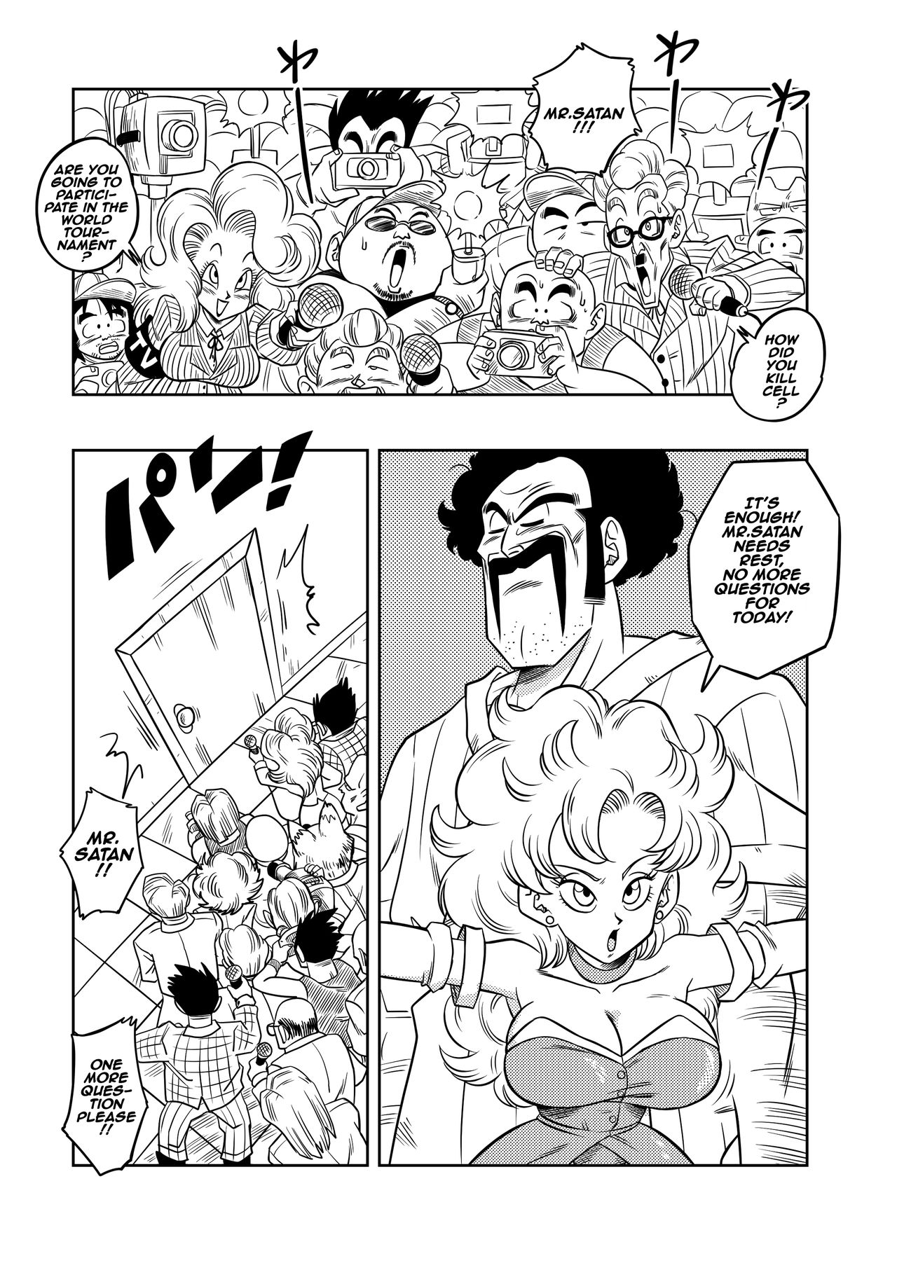 [Yamamoto] Mr. Satan's Secret Training (Dragon Ball Z) [English] page 3 full