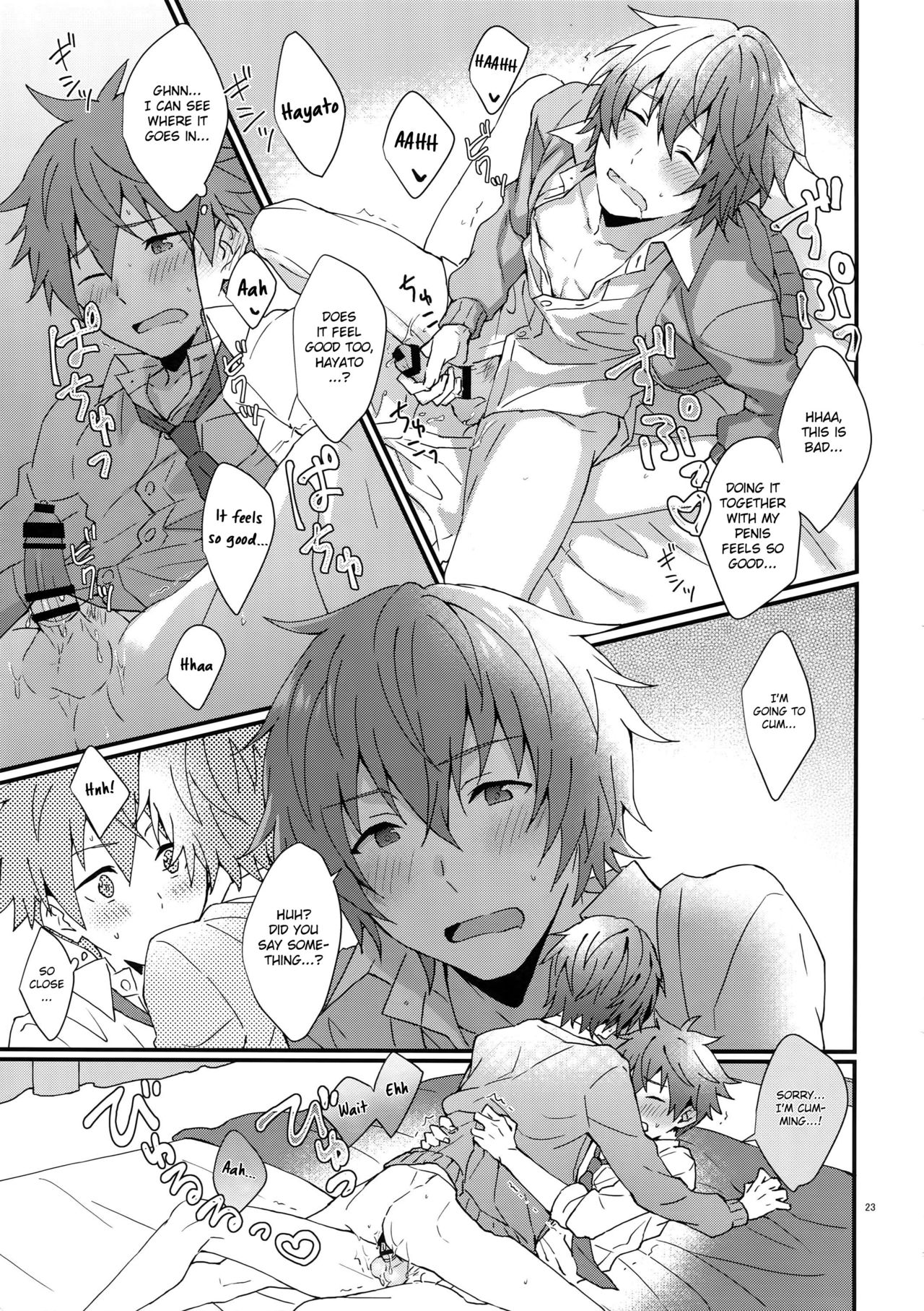 (SUPER MIRACLE FESTIV@L!! 2018) [Rofu Pukaj (Nesou)] Unexpected! Virgin Graduation (THE IDOLM@STER SideM) [English] [Anzu] page 22 full