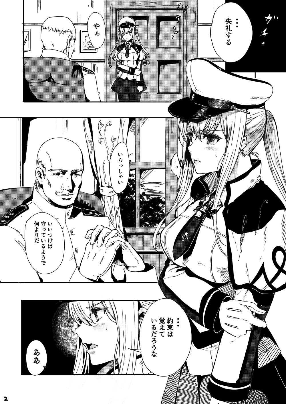 (C92) [AlberCorp. (Alber)] Rape sare Odosare Kyozetsu sare Soshite Graf wa… (Kantai Collection -KanColle-) page 3 full