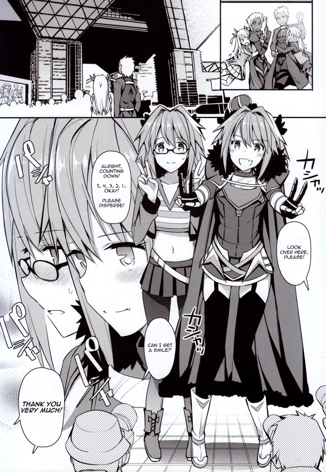 (C95) [H@BREAK (Itose Ikuto)] Cosplayer Astolfo (Fate/Grand Order) [English] page 5 full