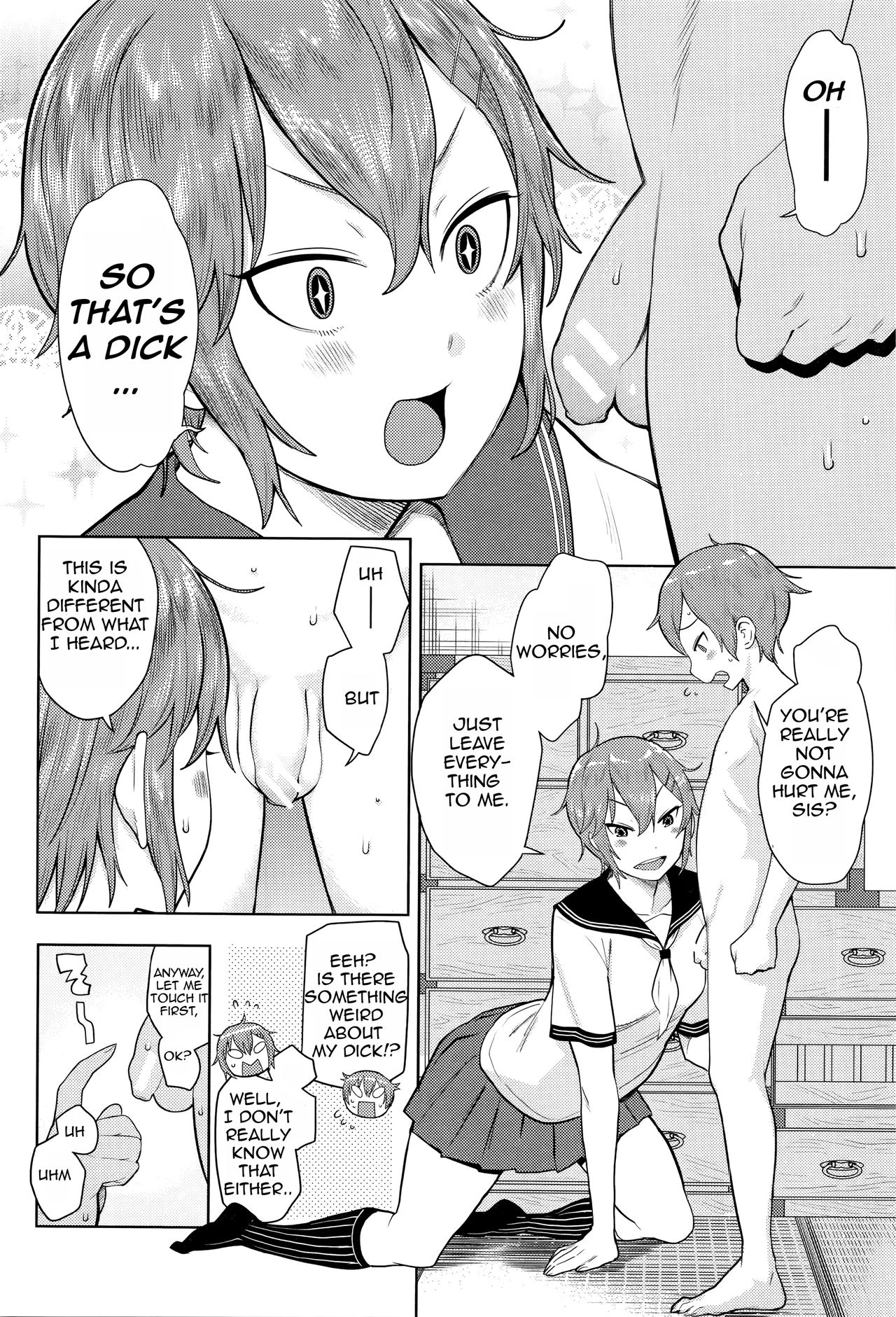 [Agata]  Oneshota Rape ~Yajuu  Kashita Ane | Sister Shota Rape ~Sister Becomes a Wild Beast~ (Ane x Pako² [Kyuukyokuban])[English][Amoskandy] page 6 full