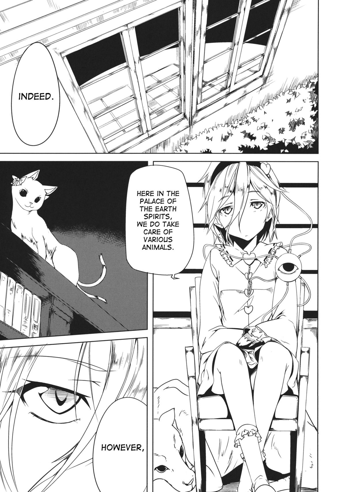 (C86) [Akari wa Honnori Tomoreba Ii (Kurokuro)] Tenchi (Touhou Project) [English] [desudesu] page 2 full