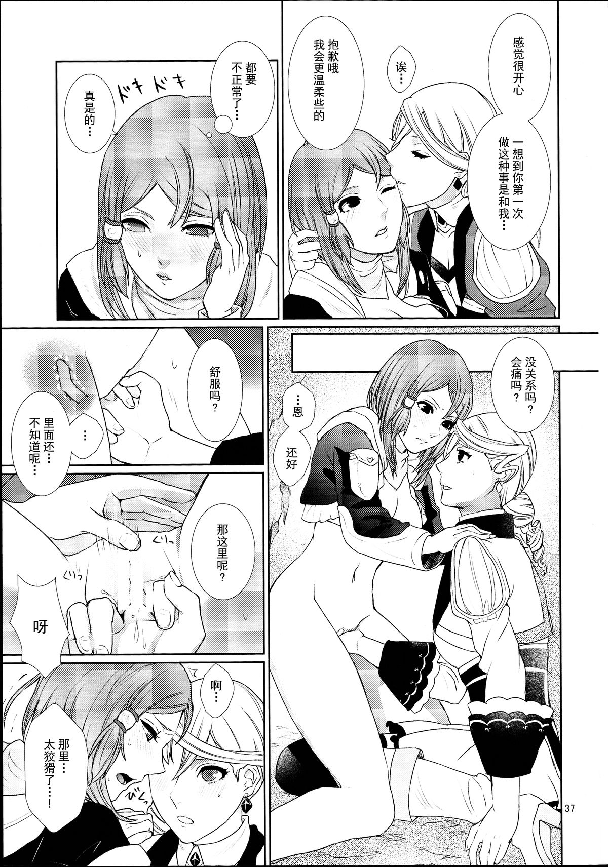 (C89) [3egg (Meriko)] Sennyuu Chishiki to Setsuju (Tales of Zestiria) [Chinese] [沒有漢化] page 38 full