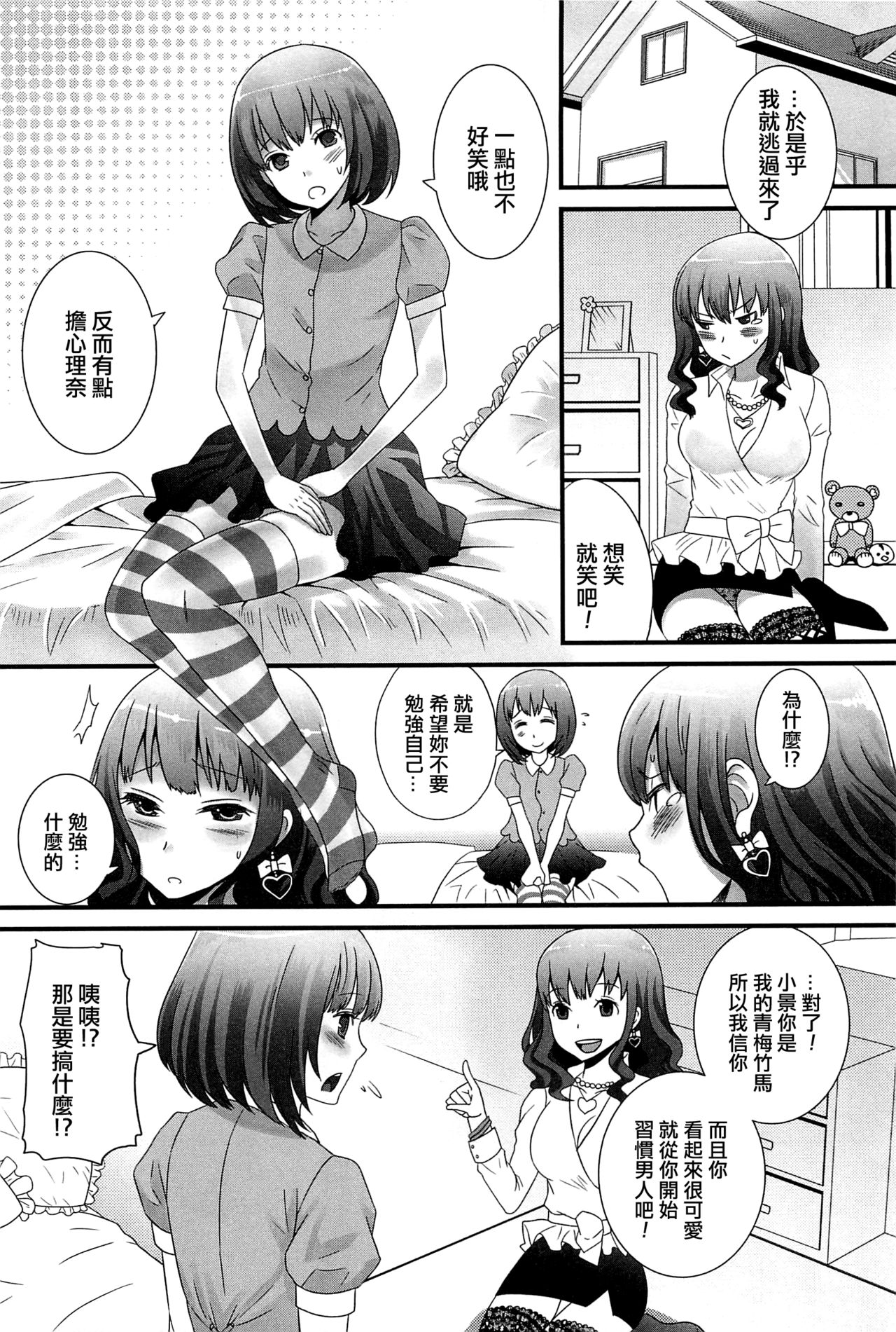 [Palco Nagashima] Otokonoko datte Daikkirai! (Otokonoko Paradise! Vol.01) [Chinese] [EZR個人漢化] page 6 full