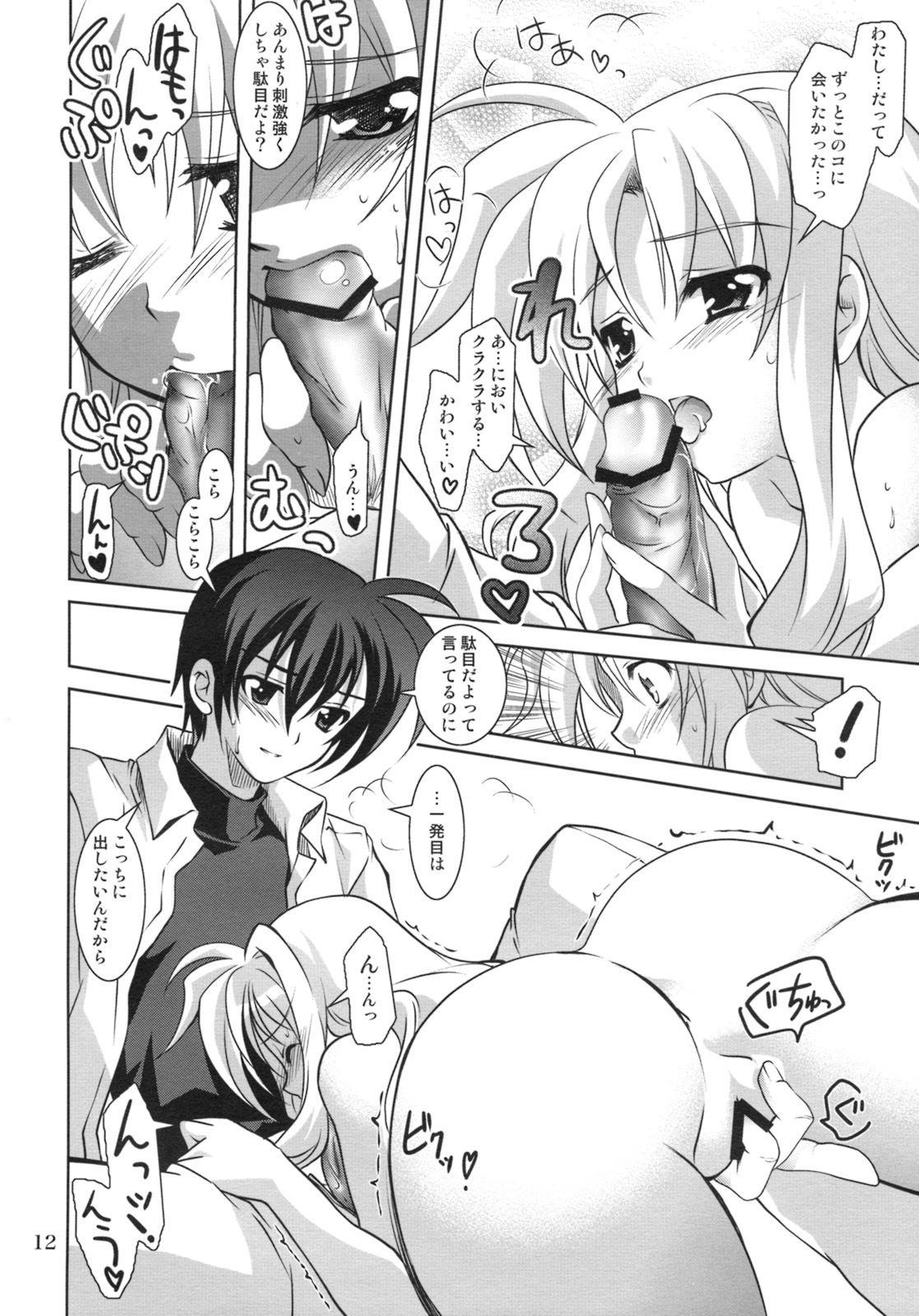 (COMIC1☆3) [PLUM (Kanna)] Mahou Shoujo Magical SEED RANDOM (Mahou Shoujo Lyrical Nanoha) page 12 full