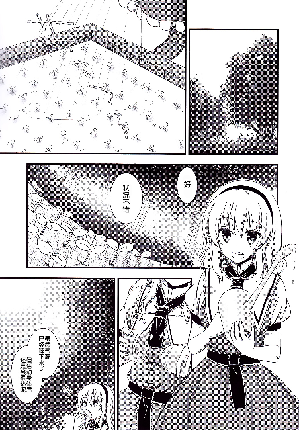 (Shuuki Reitaisai 2) [Iiwake-Gaisya (Shigemiya Kyouhei)] Alice no Mizu (Touhou Project) [Chinese] [草根妖怪汉化组] page 5 full