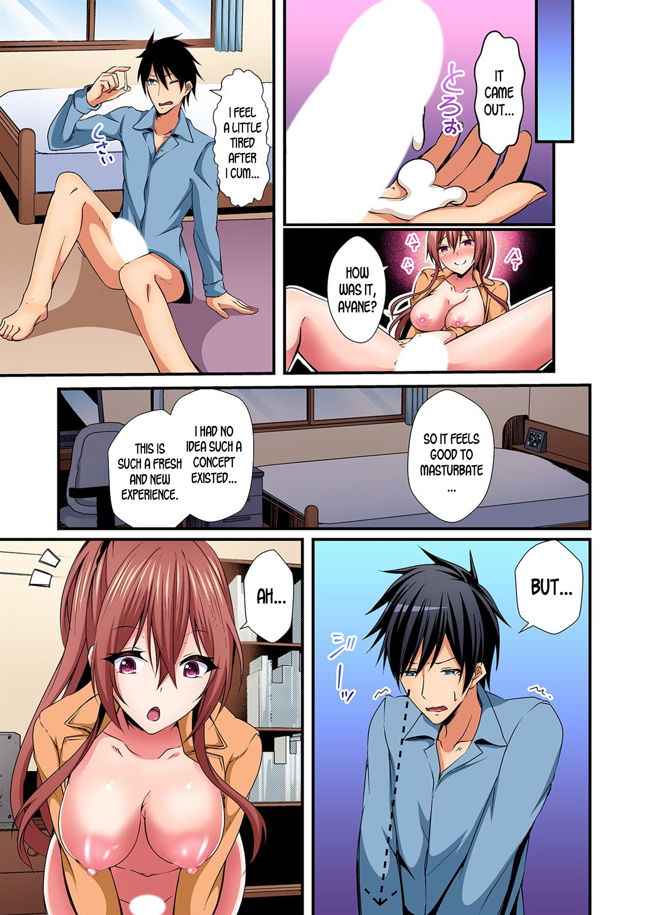 [Suishin Tenra] Switch bodies and have noisy sex! I can't stand Ayanee's sensitive body ch.1-5 [desudesu] page 68 full