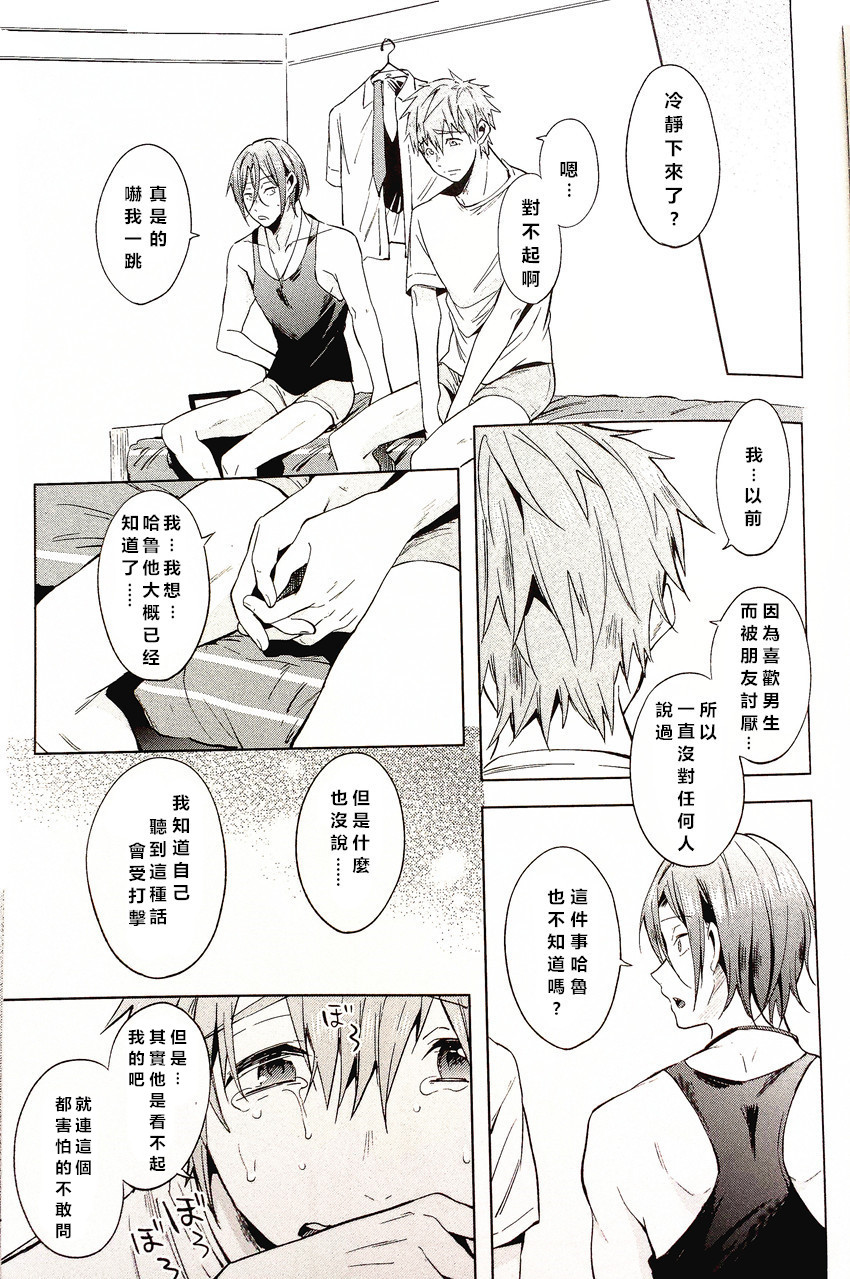 [American ☆ Rock (Kotarou)] Tomodachi (Free!) [Chinese] page 28 full