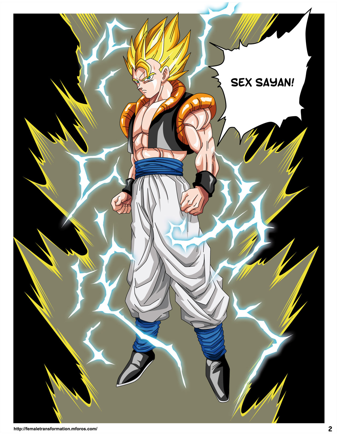 [Rehabilitation (Garland)] Dragon Ball H: Sex Sayan! [English] [Colorized] page 3 full