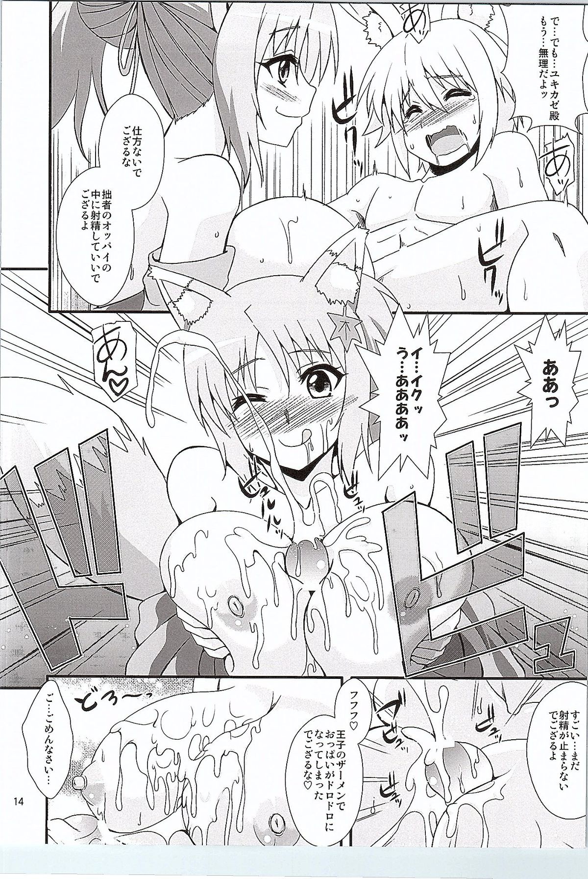 (COMIC1☆9) [Take Out (Zeros)] Yuki no Youni Kaze no Youni (DOG DAYS) page 13 full