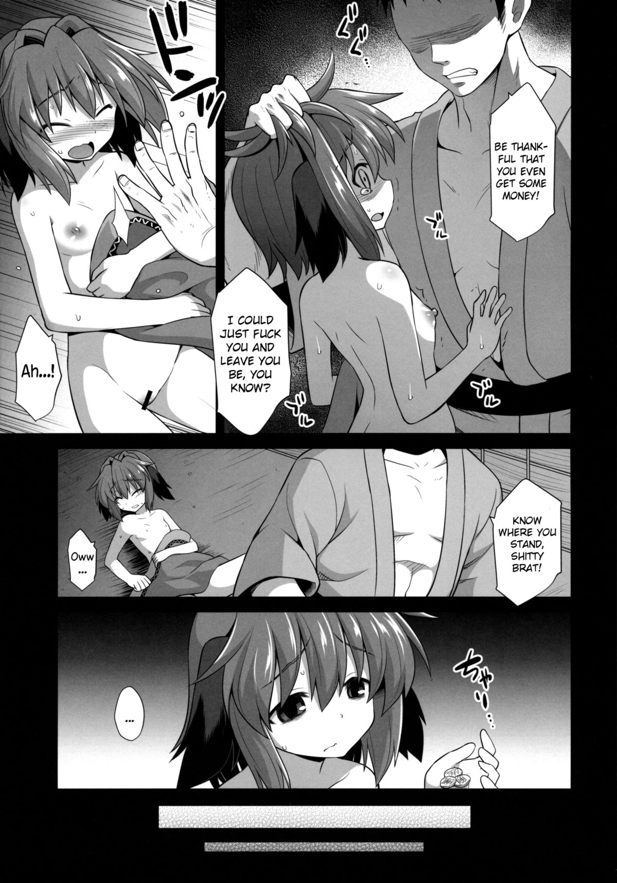 (Kouroumu 11) [Akuten Soushin (Kokutou Nikke)] Kasodani Kyouko Baishun Sangokan | Kasodani Kyouko's Afterbirth Prostitution Sex (Touhou Project) [English] page 10 full