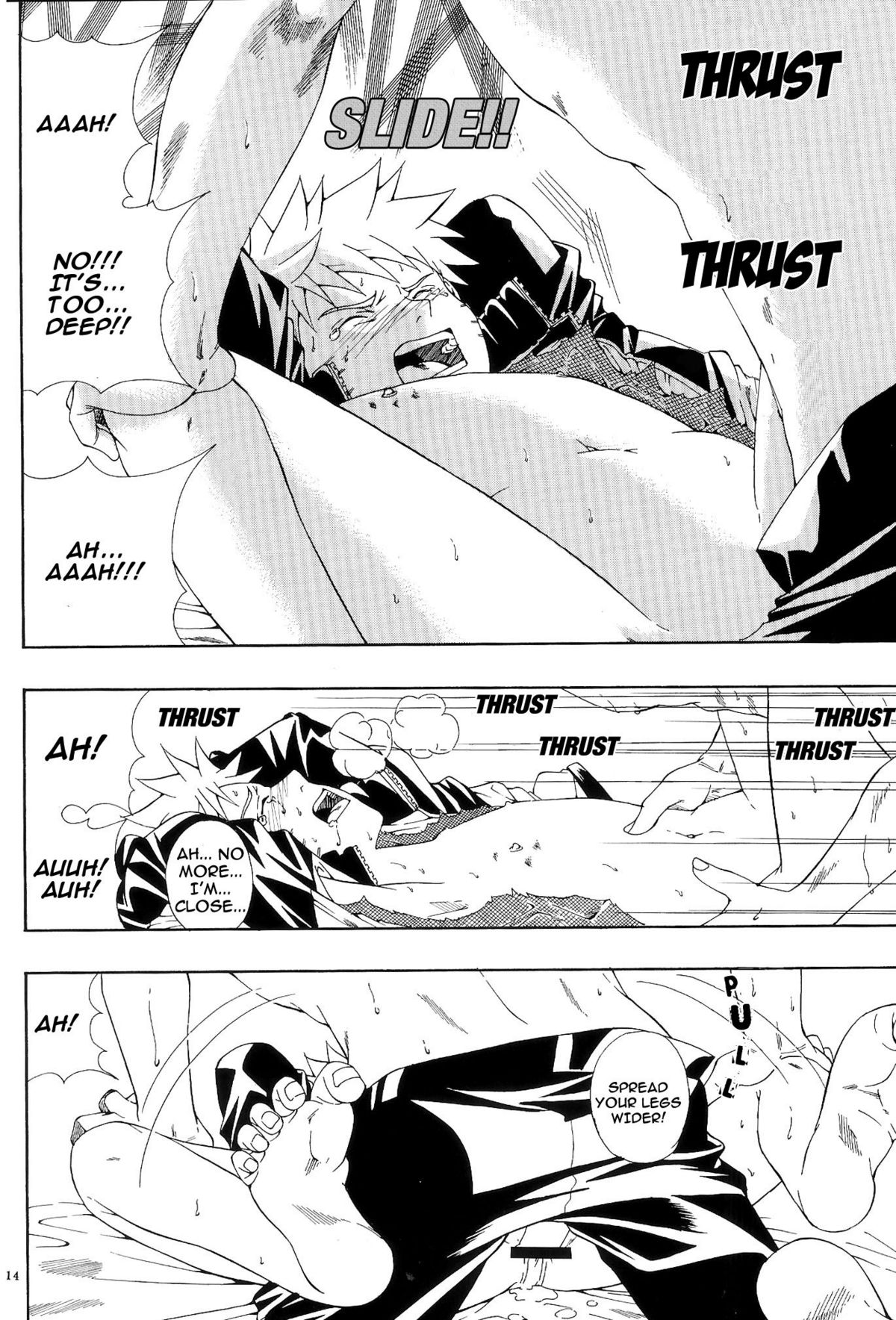 ERO ERO²: Volume 1.5  (NARUTO) [Sasuke X Naruto] YAOI -ENG- page 13 full