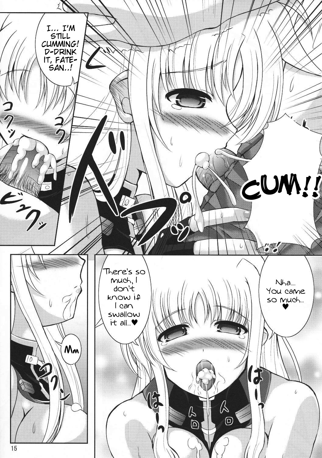 (C83) [Utanone Dou (Utanone Sion)] My Little Knight F (Mahou Shoujo Lyrical Nanoha) [English] [Tigoris Translates] page 14 full